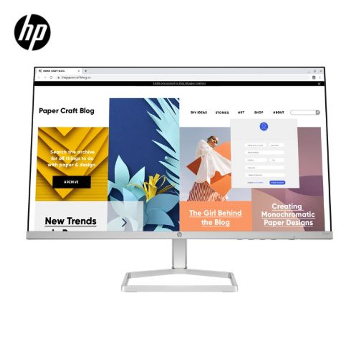 HP - MONITOR HP 524SF 94C17AA 238 NEGRO Panel IPS 100Hz 5ms