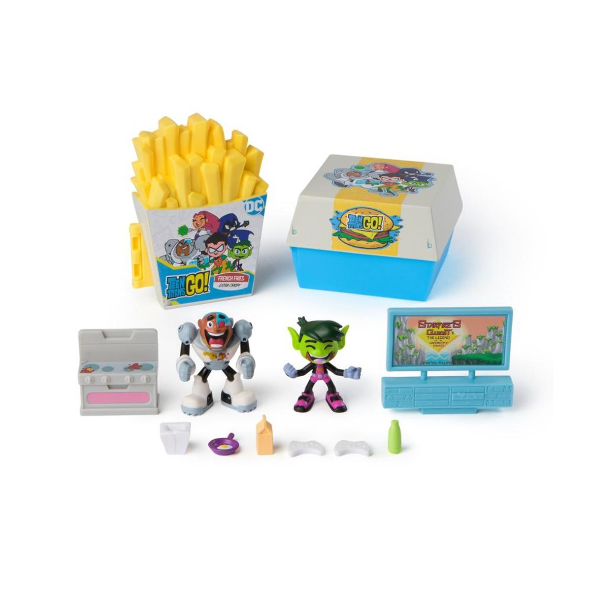 DC COMICS - Teen Titans Go Playset Kitchen Chaos