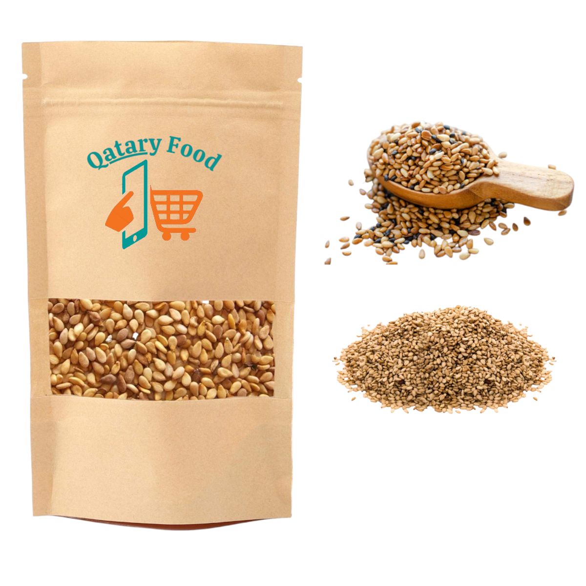 OEM - Semillas de Ajonjolí Tostado 1Kg 1000gramos Sésamo  Superalimento Saludable