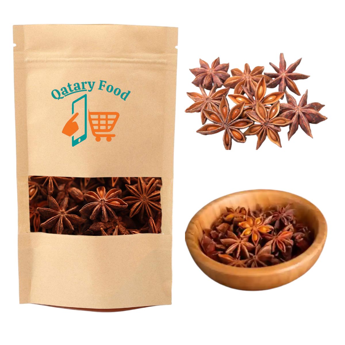 OEM - Semillas de Anís Estrella 1Kg 1000gramos Naturales y Frescas para Infusiones Aromáticas