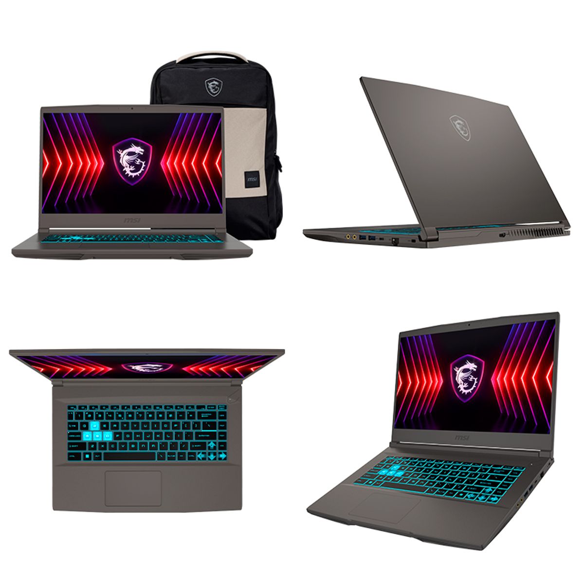 MSI - Notebook MSI Thin 15 B13VE, 15.6" FHD IPS Core i7-13620H hasta 4.9GHz, 16GB DDR4-3200 MHz