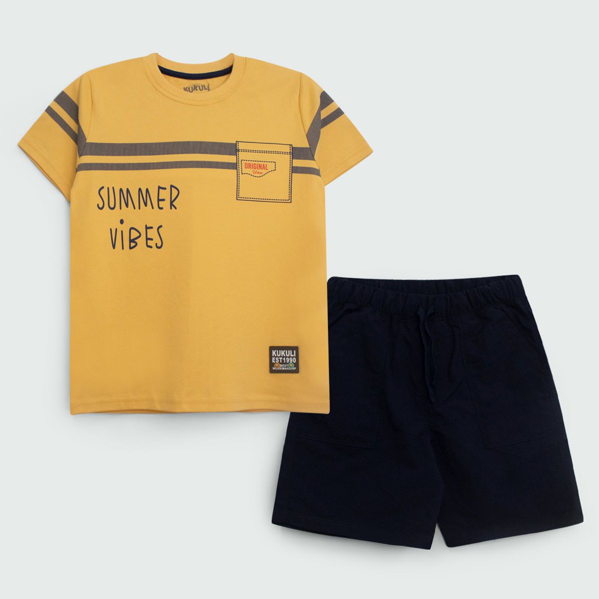 KUKULI - CONJUNTO SUMMER M/C NIÑO 5293