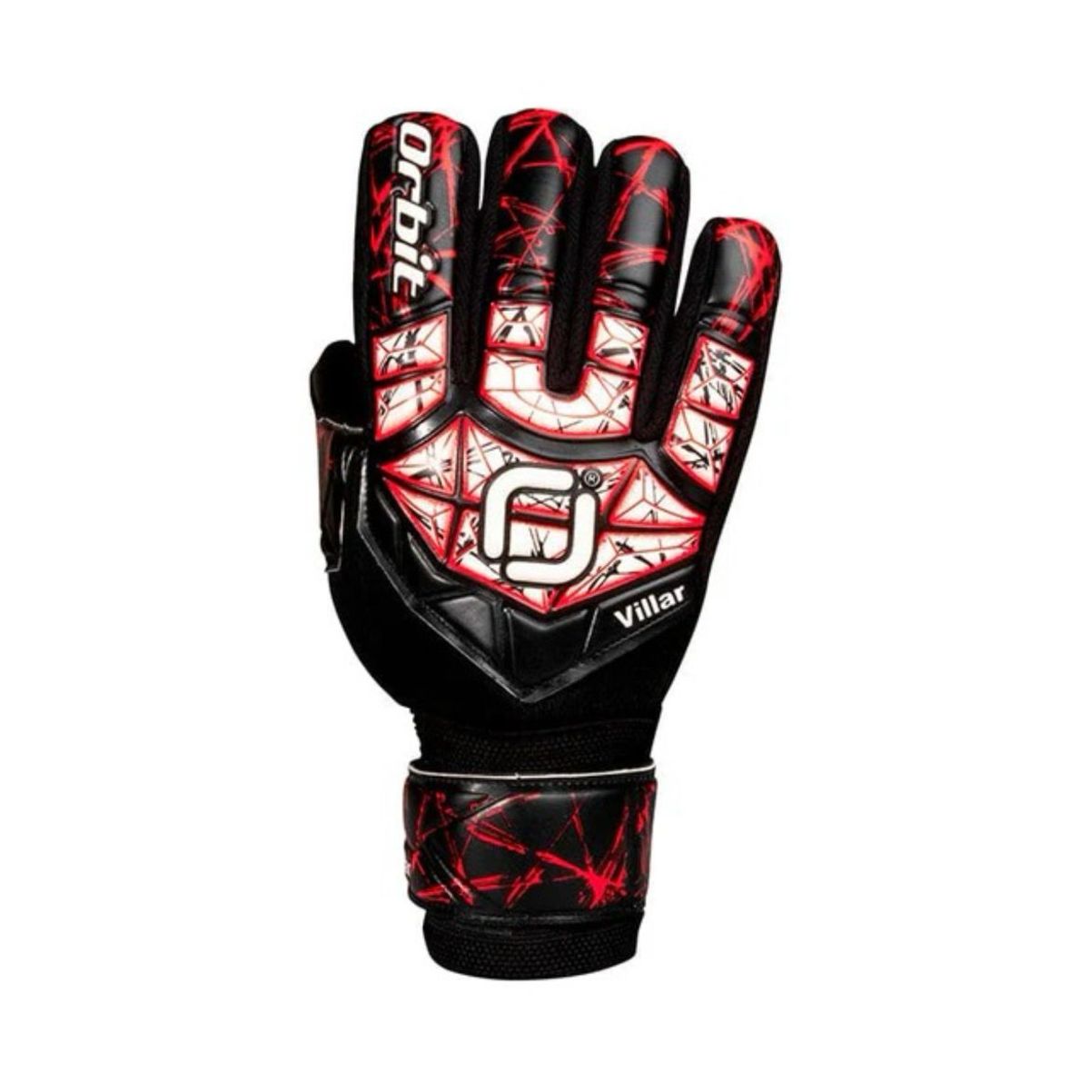 ORBIT - GUANTES DE ARQUERO ORBIT CON VARILLAS VILLAR ROJO TALLA 9