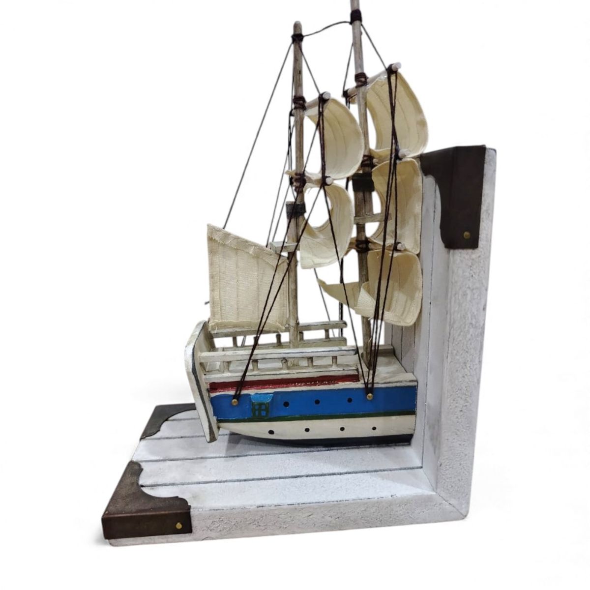 GENERICO - Soporte de Libros Barco de Velas