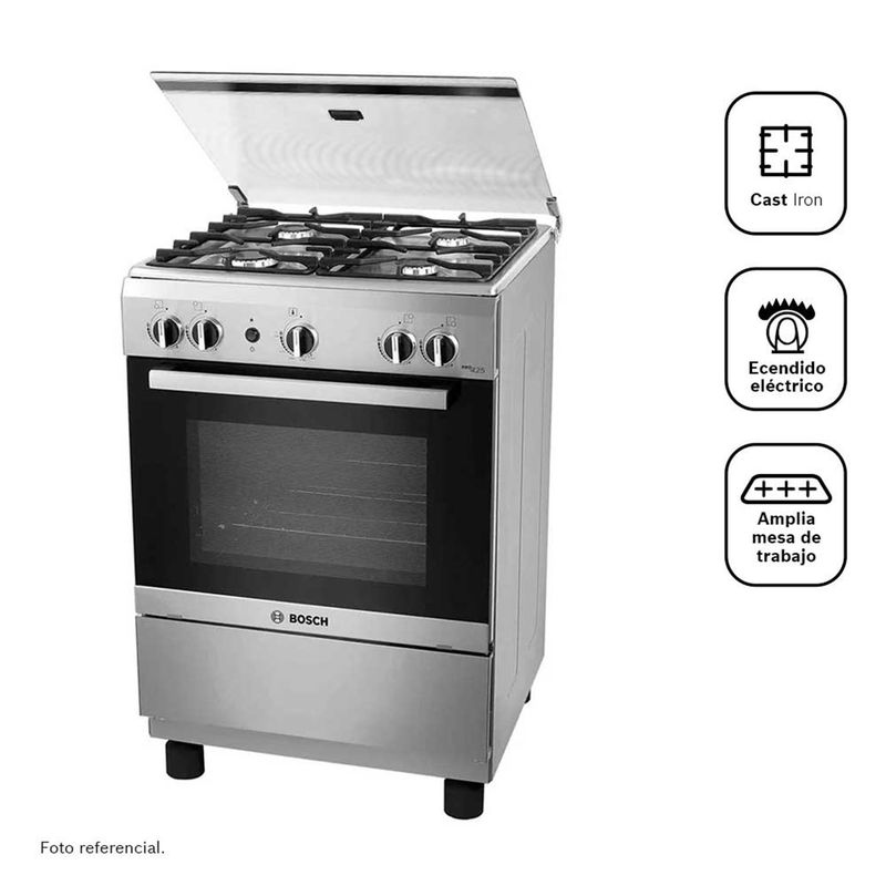 BOSCH - Cocina 4 hornillas PRO425 IX