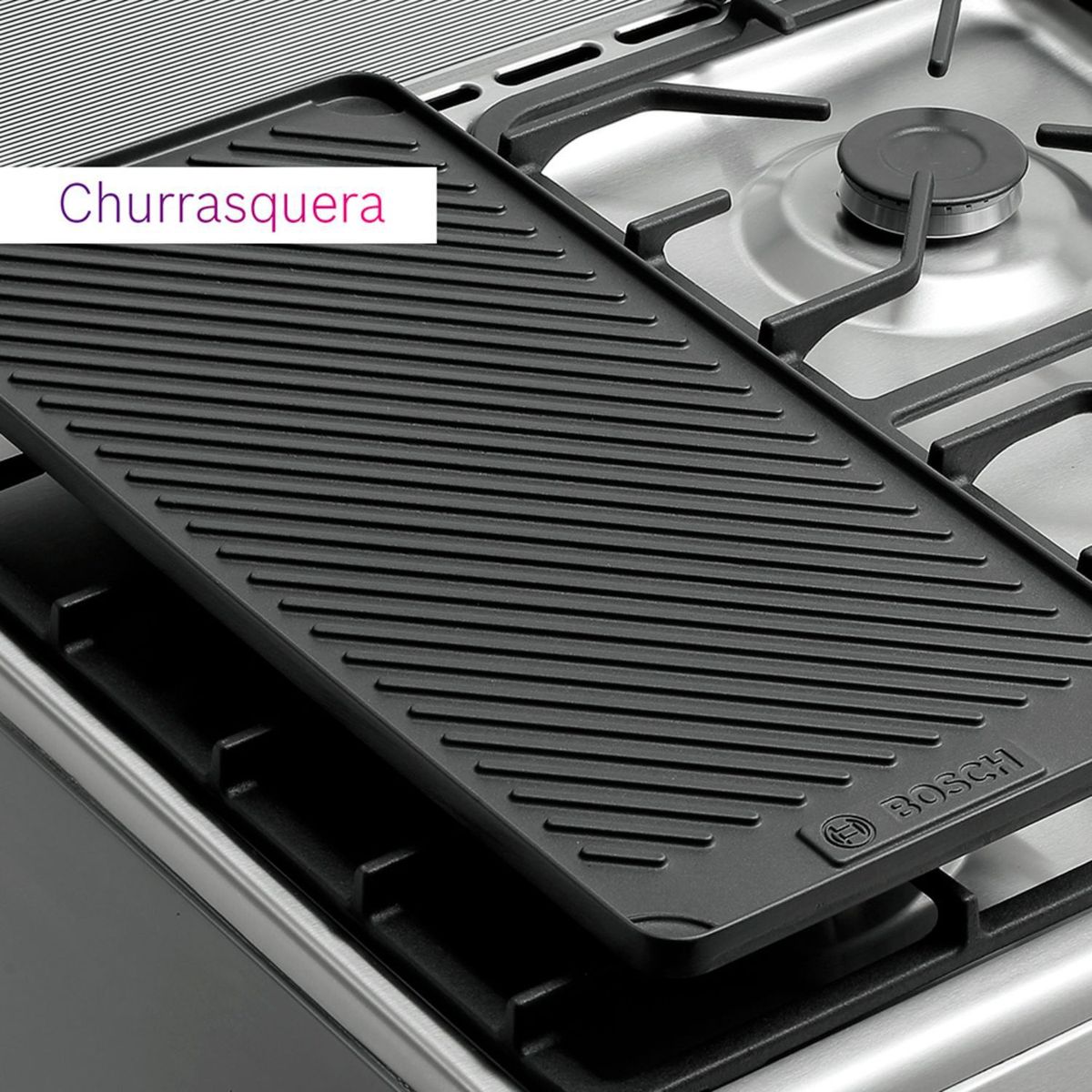 BOSCH - Cocina 4 hornillas PRO467 IX