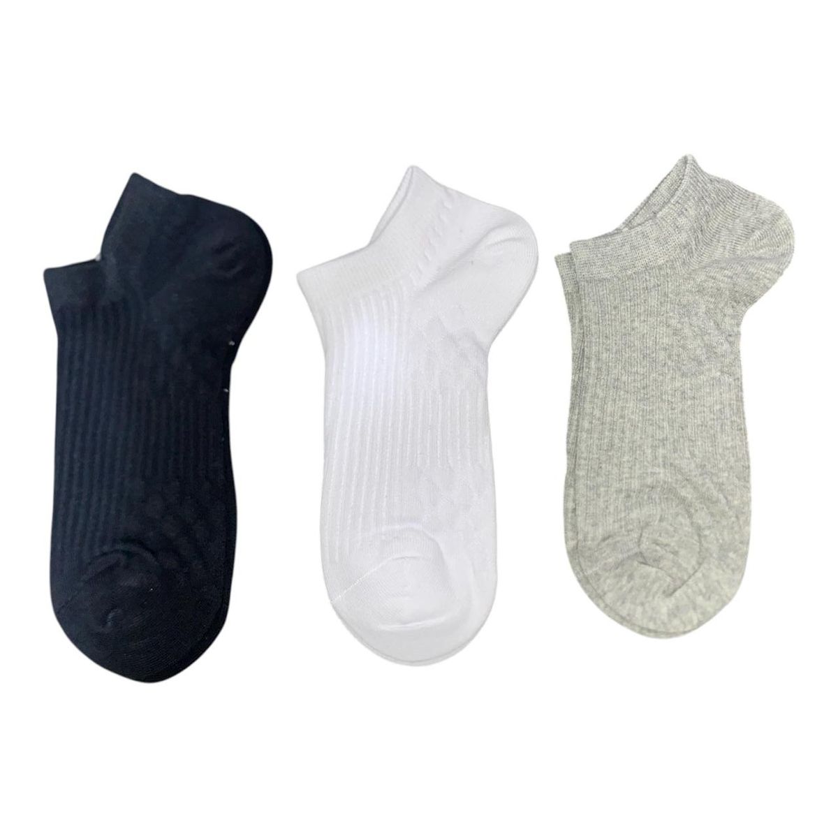 MINTANA - PACK 3 MEDIAS  TALONERA  MUJER ALGODON MINTANA