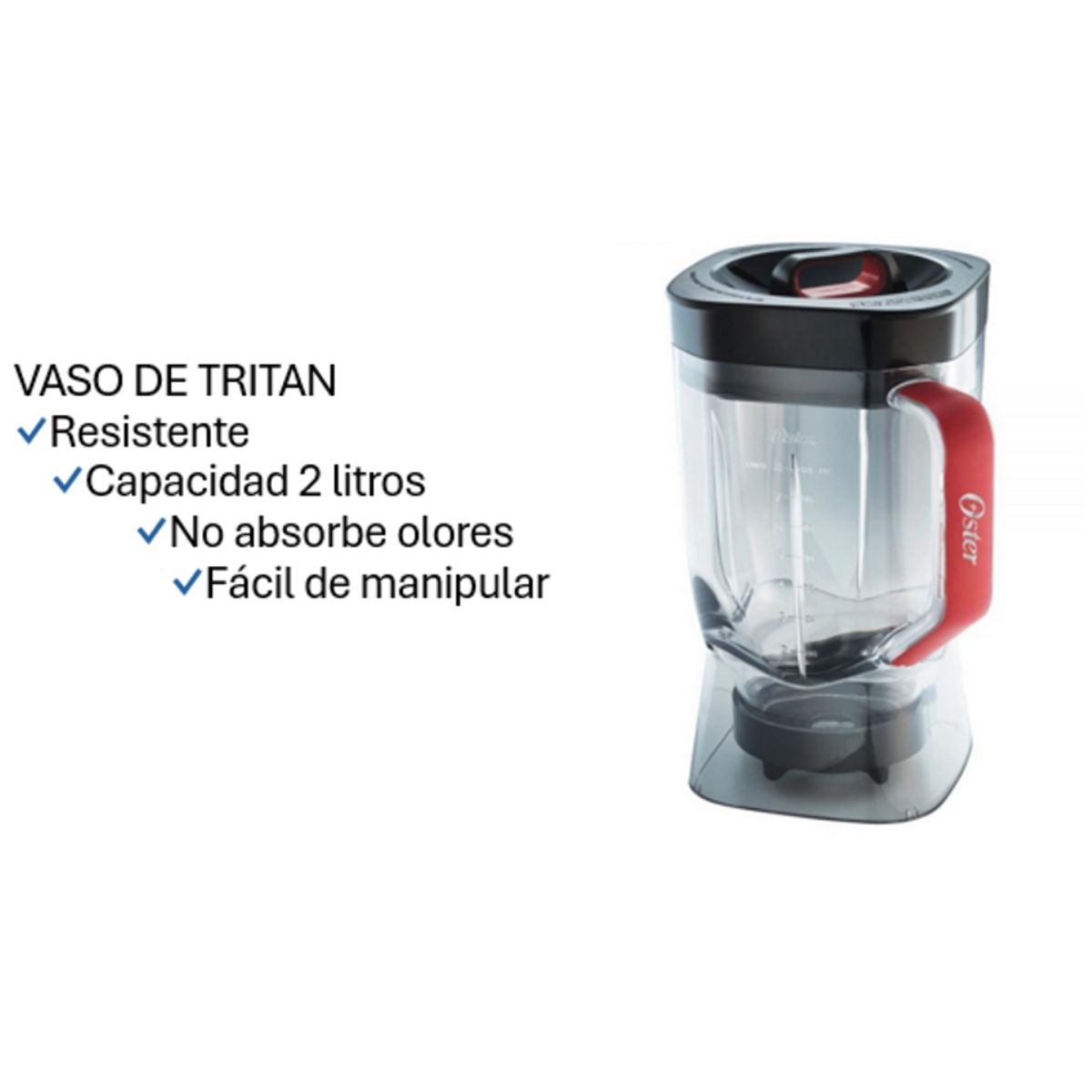 OSTER - KIT VASO DE TRITAN  2 LITROS