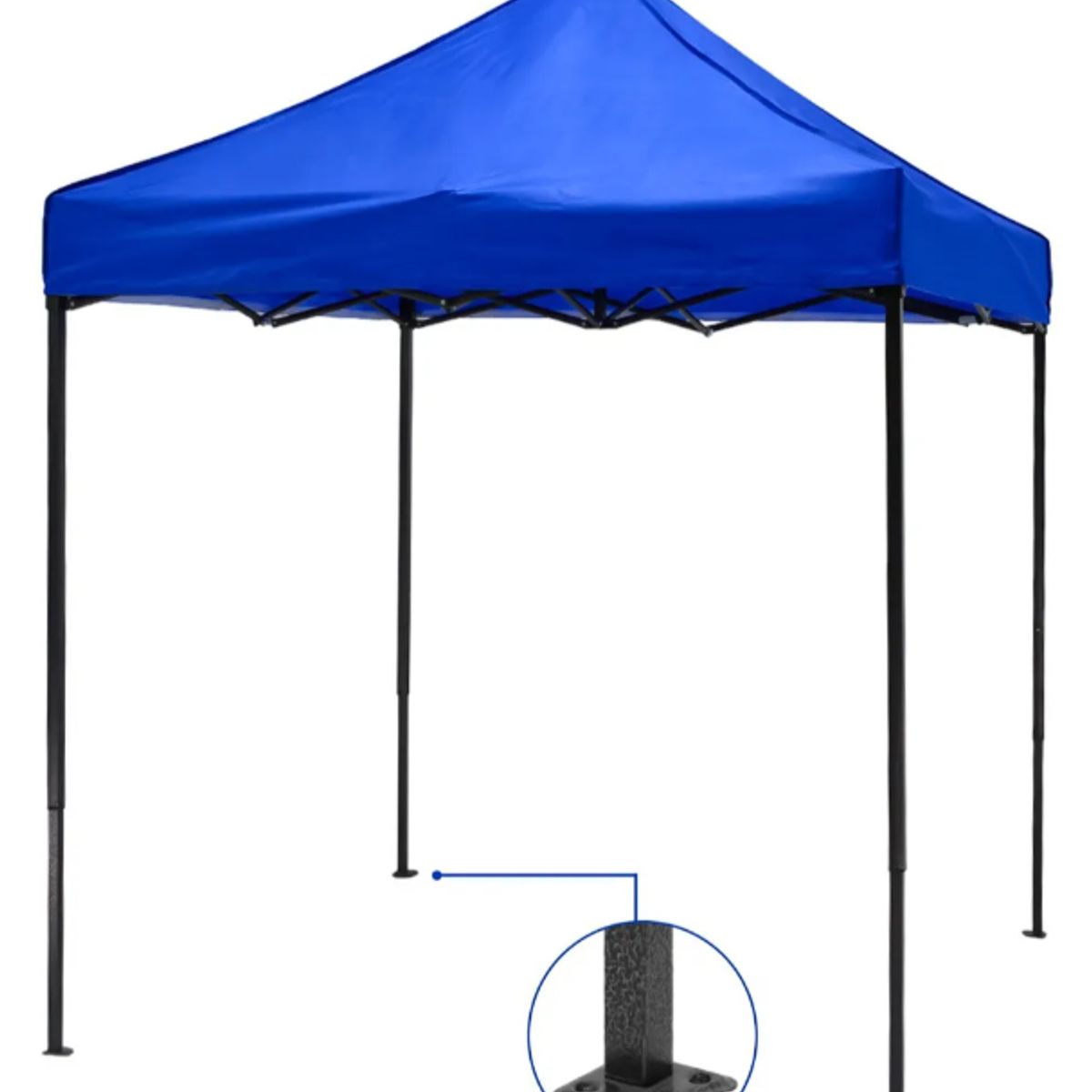GENERICO - Toldo Plegable 3x3m Protección Impermeable Color Azul