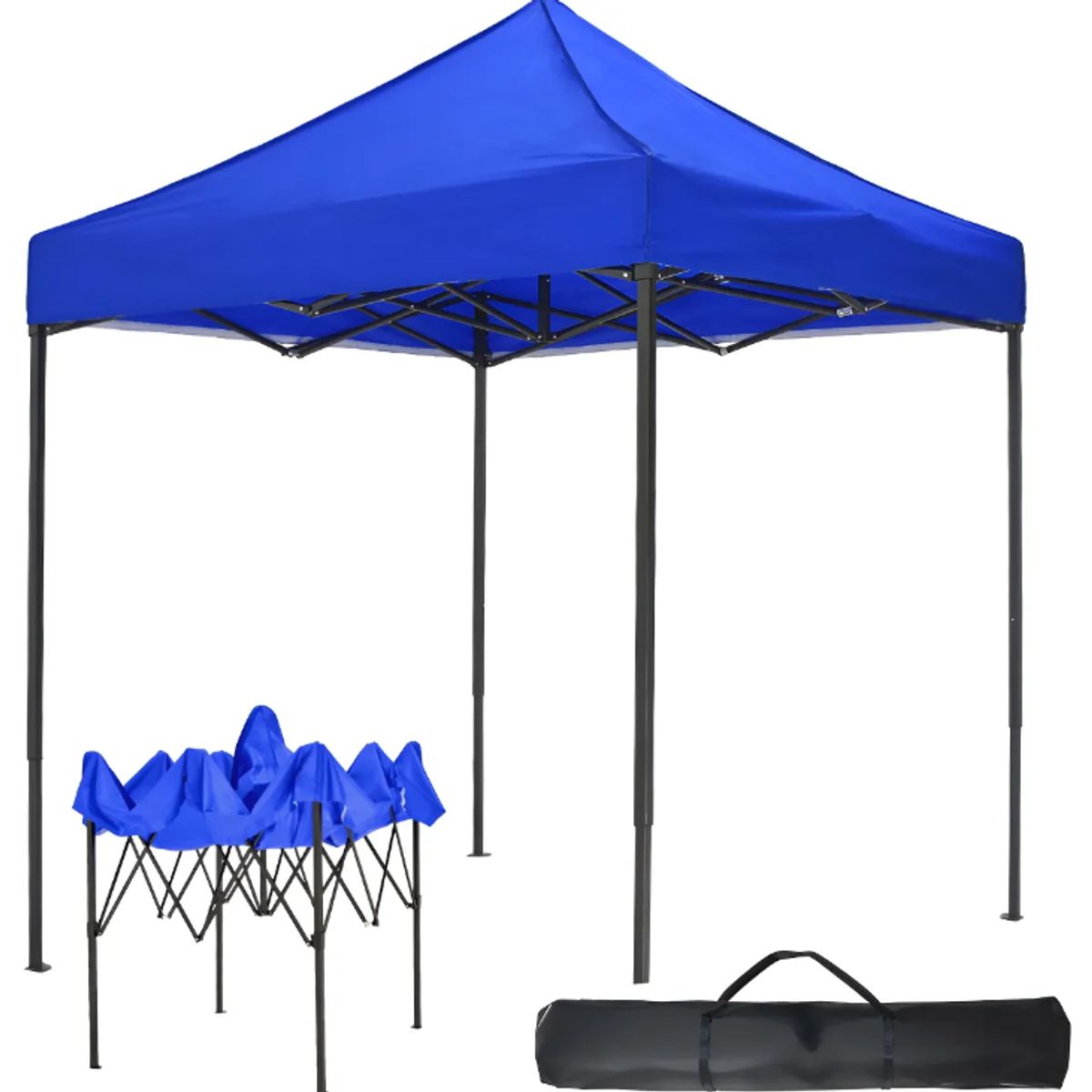GENERICO - Toldo Plegable 3x3m Protección Impermeable Color Azul