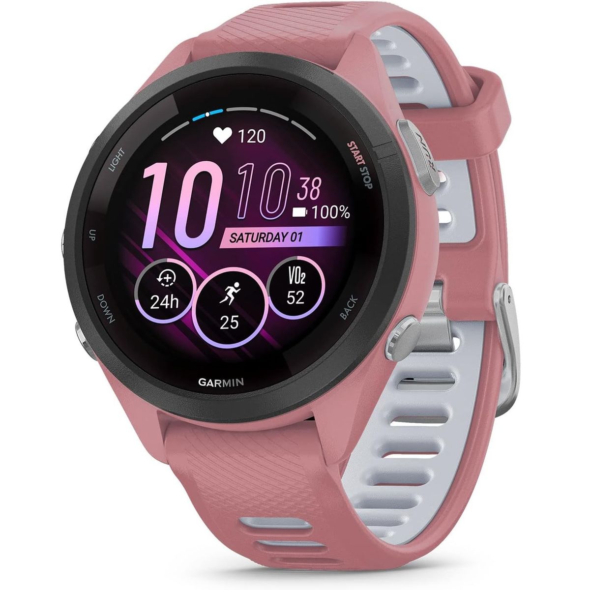 GARMIN - Garmin Forerunner 265S Running Smartwatch 42mm - Rosa