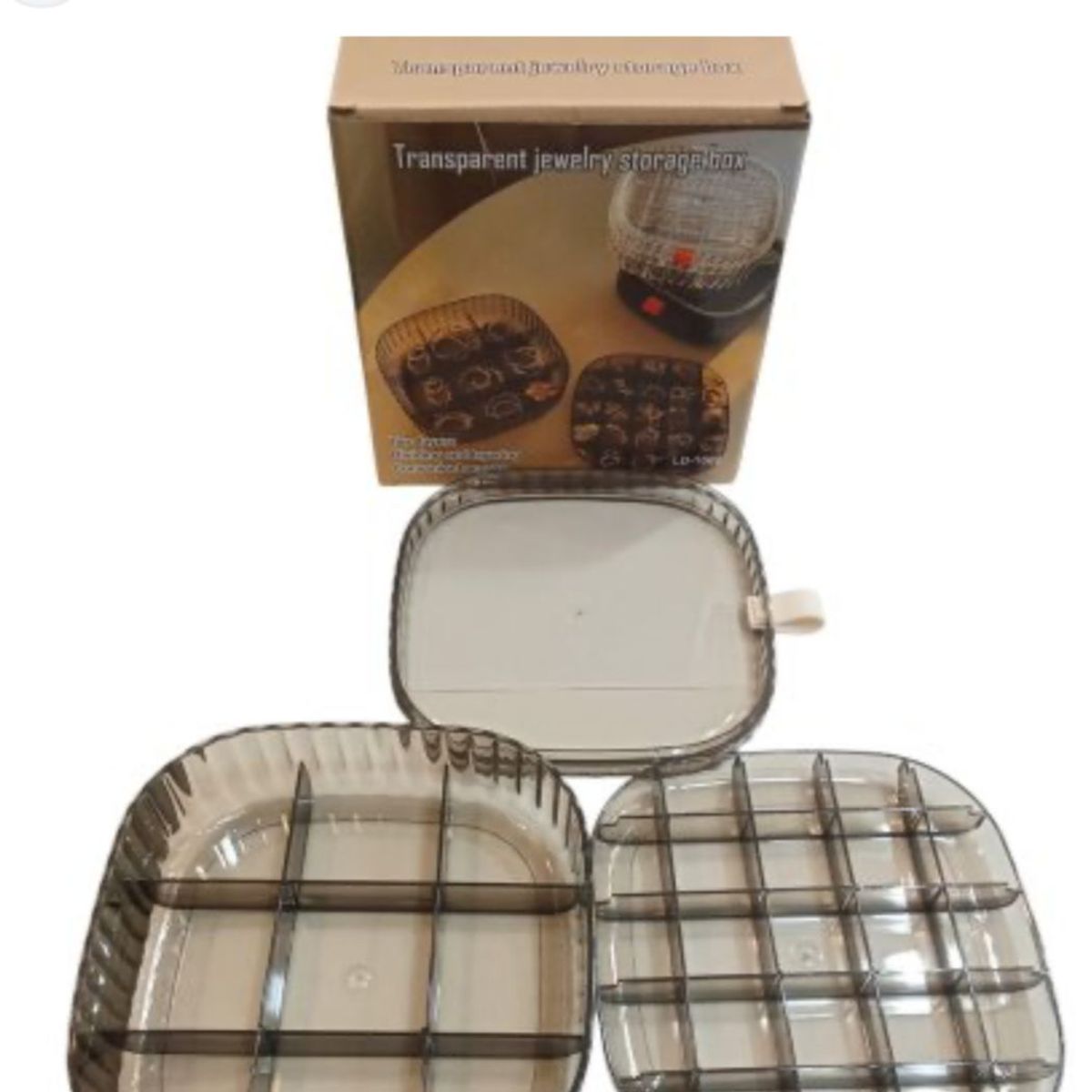 GENERICO - ORGANIZADORA COSMETICOS ACRILICO CON TAPA