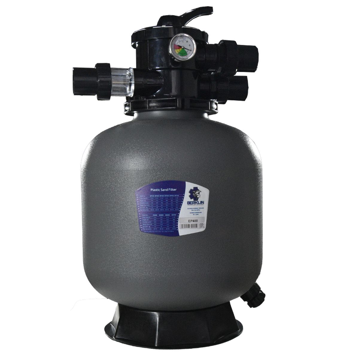 BERKLIN - FILTRO DE ARENA DE  21"  POLIPROPILENO REFORZADO