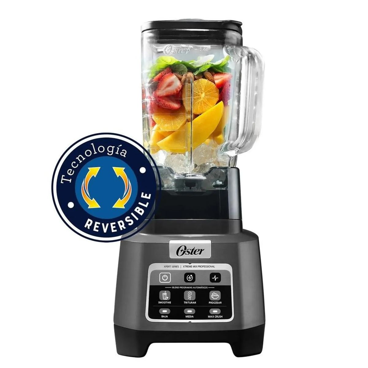 OSTER - Licuadora Pro XTREME MIX Oster BLSTXPG BGW 053 Tecnología Reversible y Vaso Blend N Go
