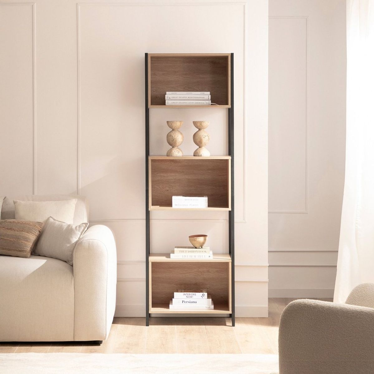 VENTITAS HOME - Estante Librero Miffe Ventitas Home Rovere