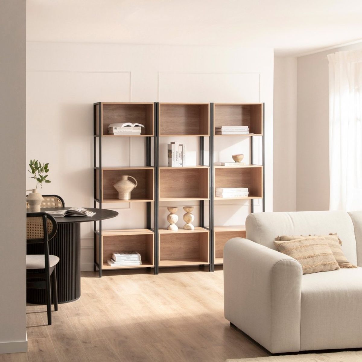 VENTITAS HOME - Estante Librero Miffe Ventitas Home Rovere