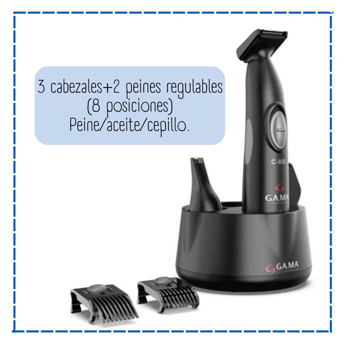 GAMA - Trimmer Gama Multi-Uso  a Pila C800