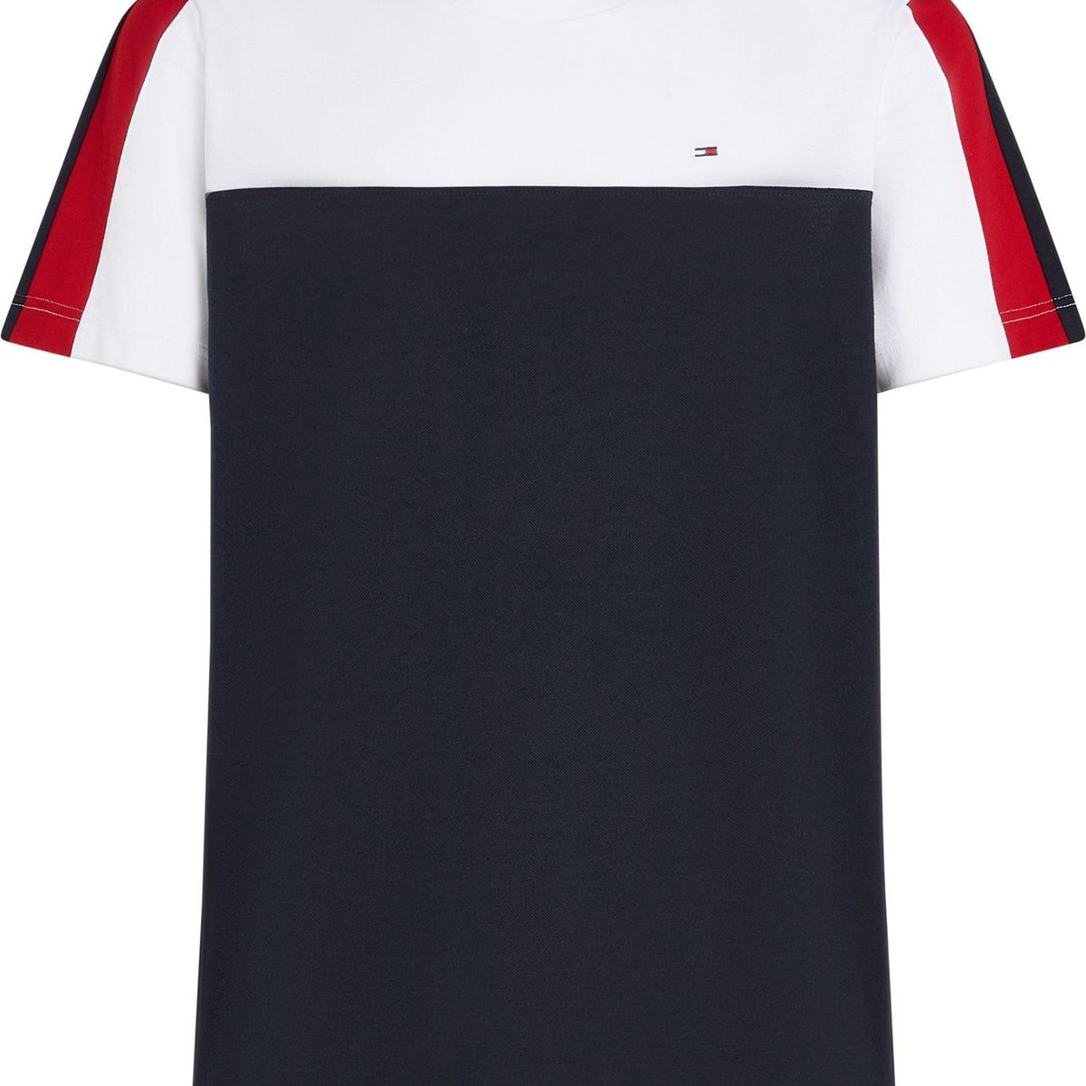 TOMMY HILFIGER - CAMISETA GLOBAL STRIPE COLOURBLOCK TEE