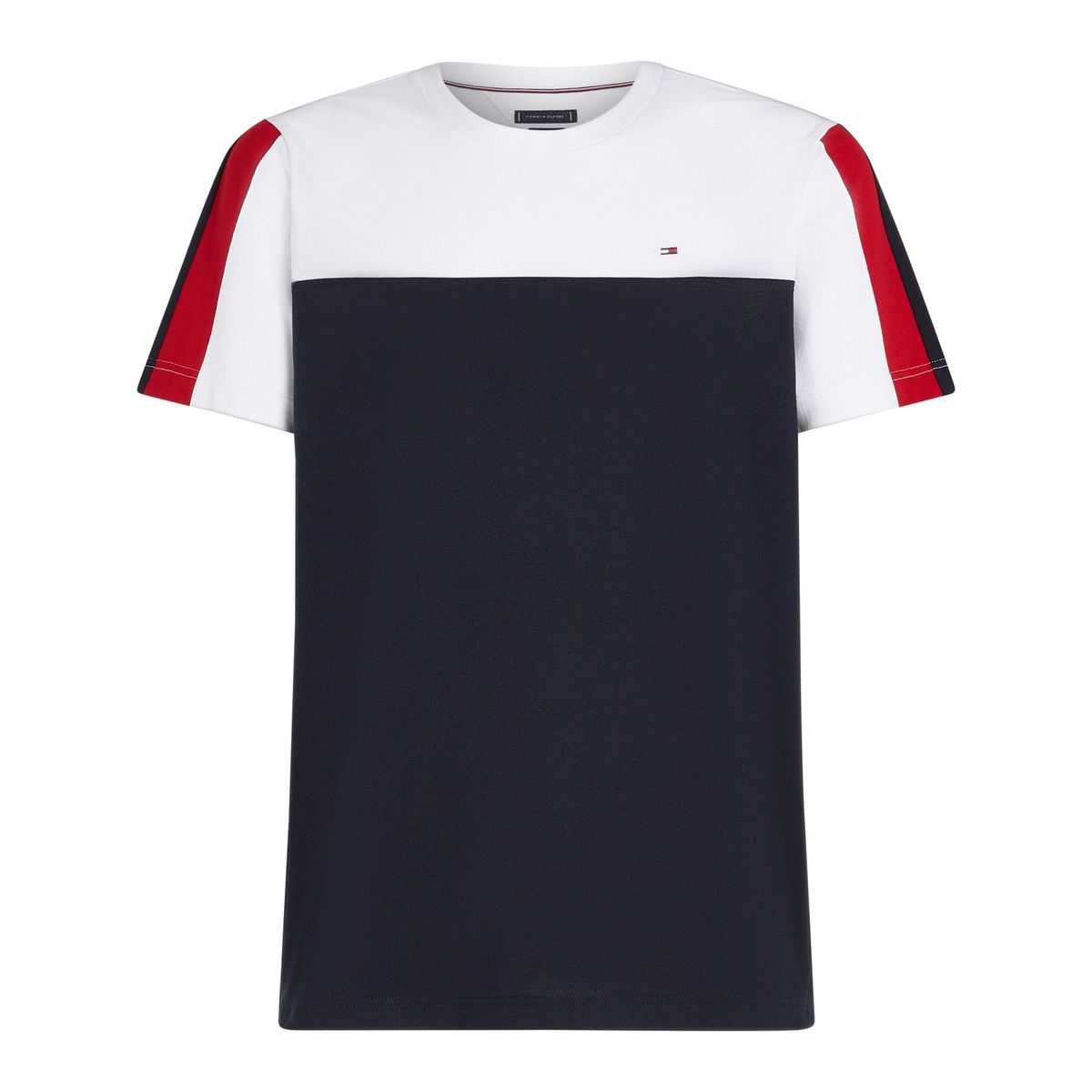 TOMMY HILFIGER - CAMISETA GLOBAL STRIPE COLOURBLOCK TEE