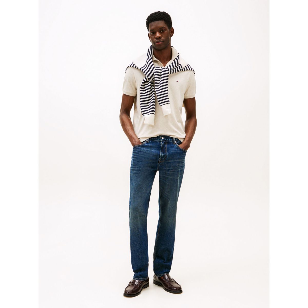 TOMMY HILFIGER - POLO LIQUID COTTON REG SEASONAL POL TH