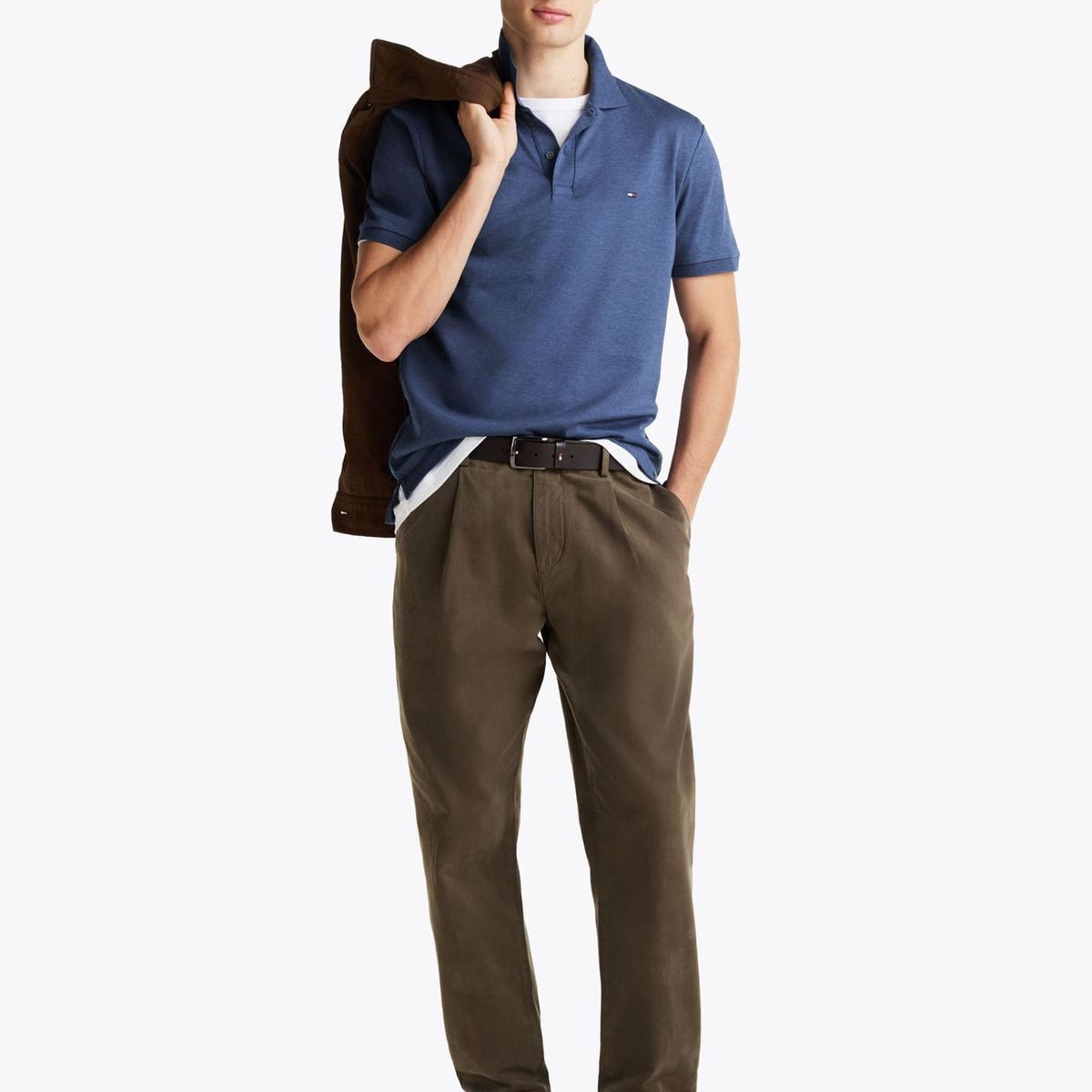 TOMMY HILFIGER - POLO LIQUID COTTON REG SEASONAL POL