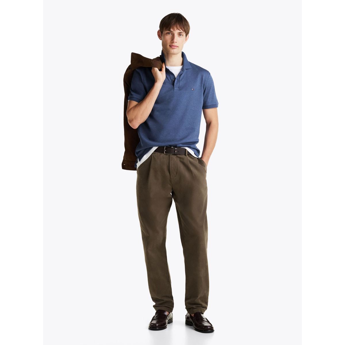 TOMMY HILFIGER - POLO LIQUID COTTON REG SEASONAL POL