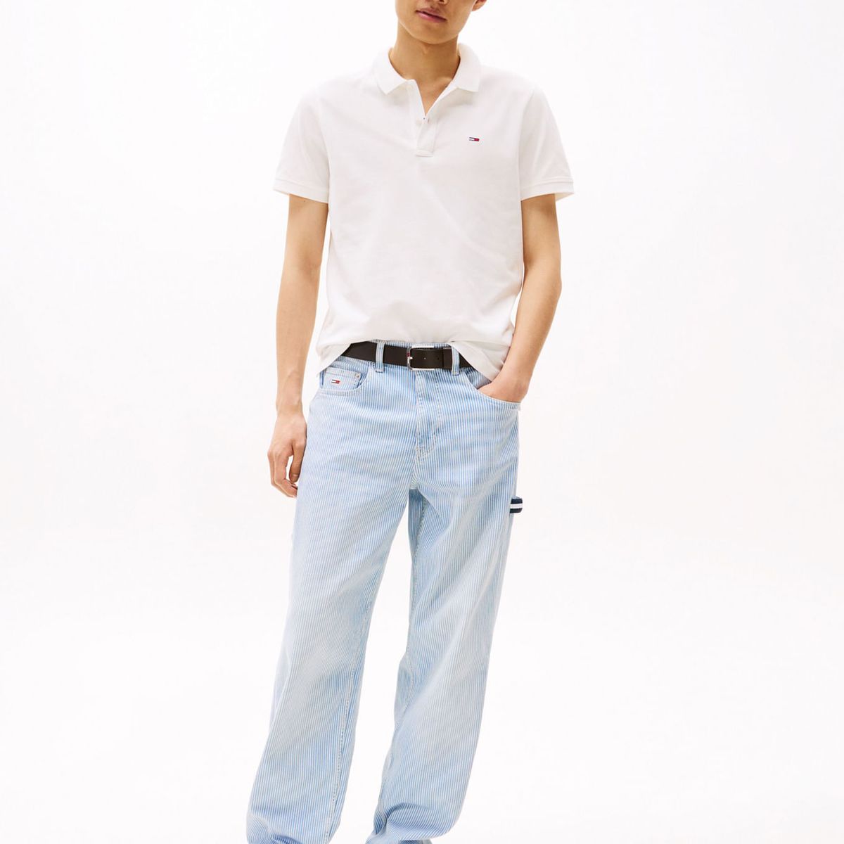 TOMMY HILFIGER - POLO TJM SLIM PLACKET POLO EXT