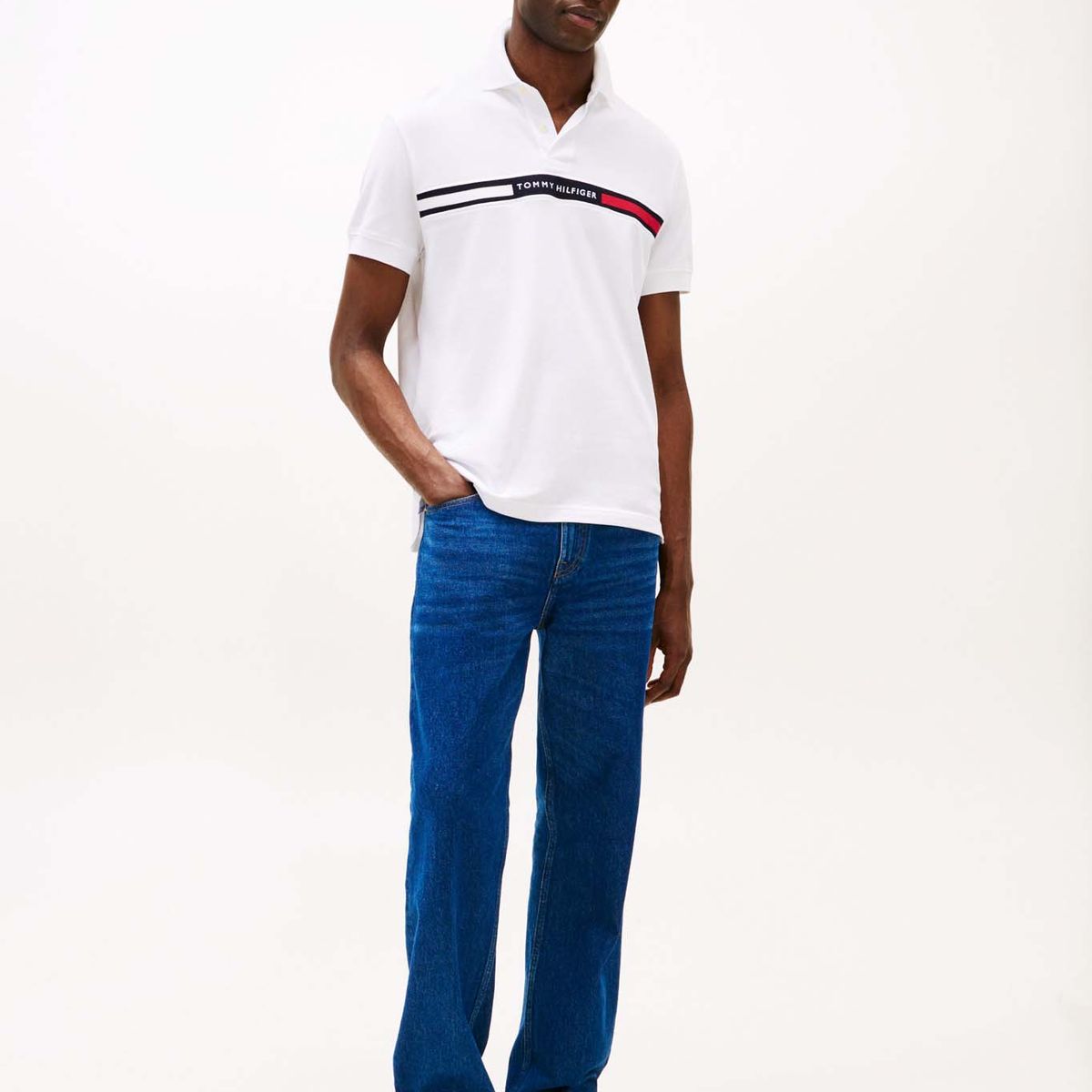 TOMMY HILFIGER - POLO HILFIGER CHEST INSERT REG POLO