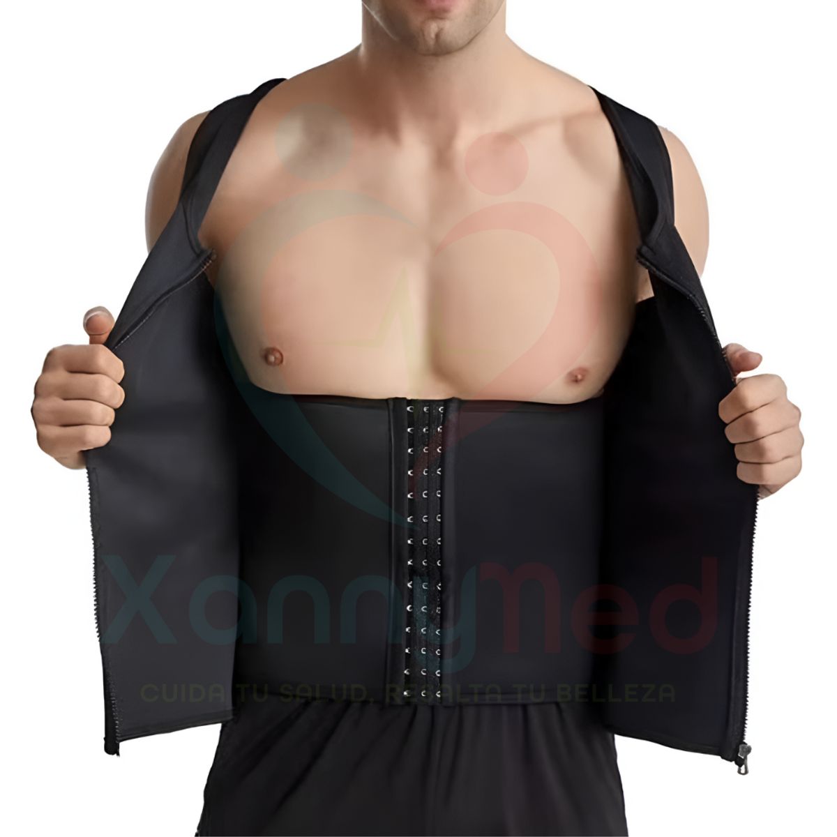 GENERICO - V-102 FAJA CAMISETA DOBLE COMPRESIÓN - HOMBRE