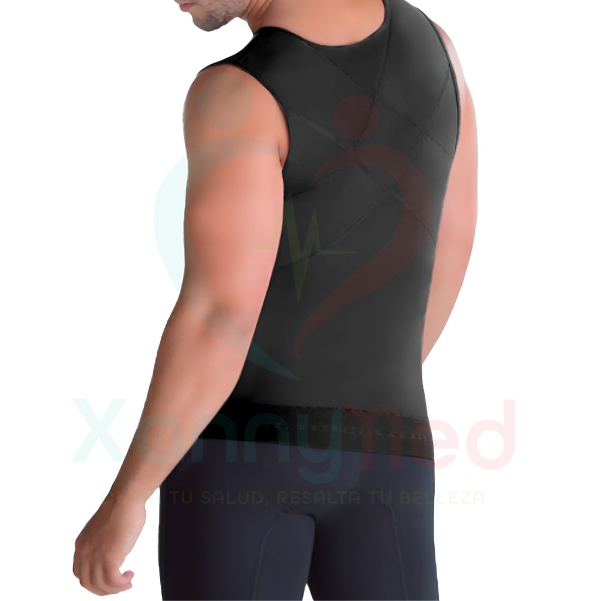 GENERICO - V-102 FAJA CAMISETA DOBLE COMPRESIÓN - HOMBRE