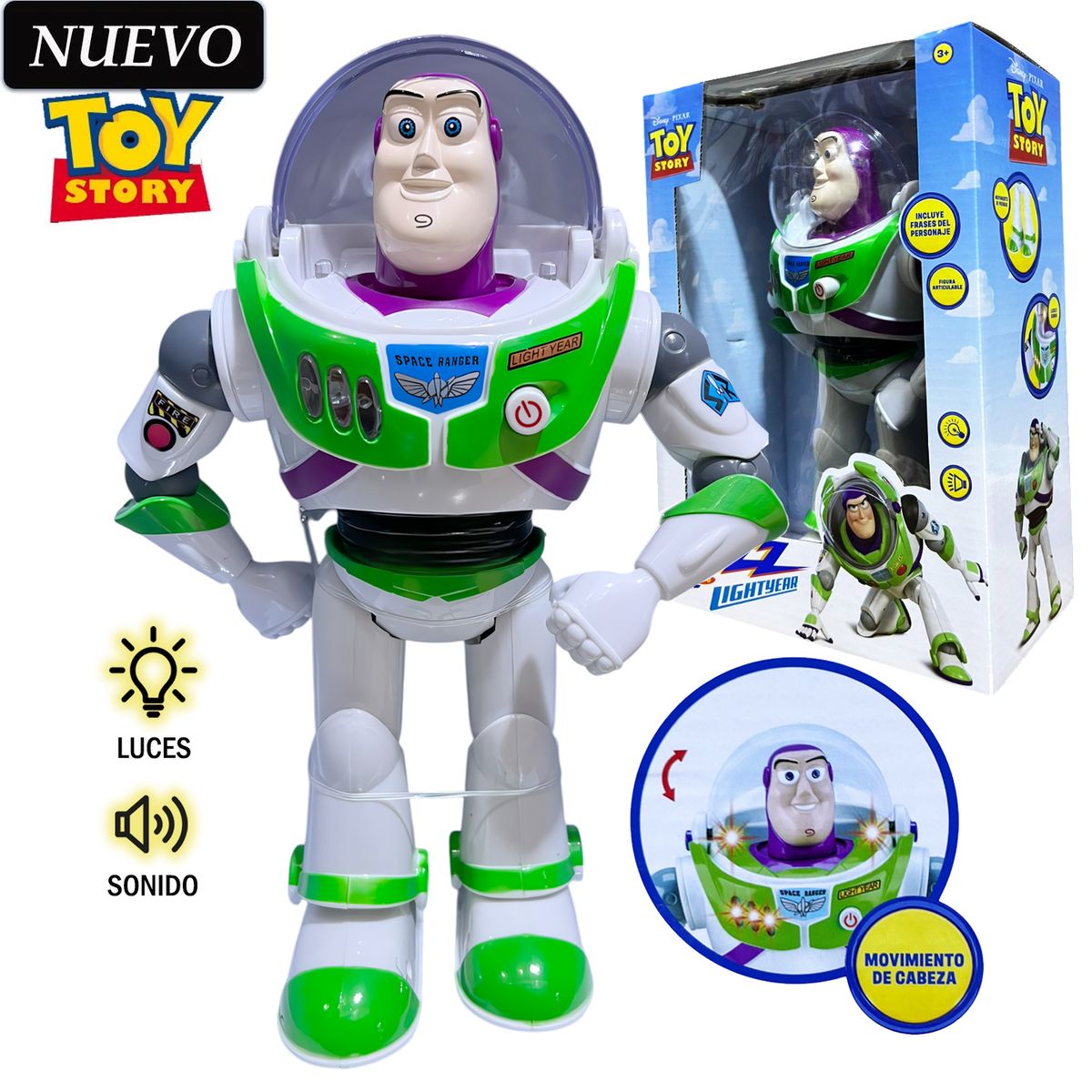 DISNEY BABY - Juguete Figura De Acción Toy Story BUZZLIGHTYEAR EJ889