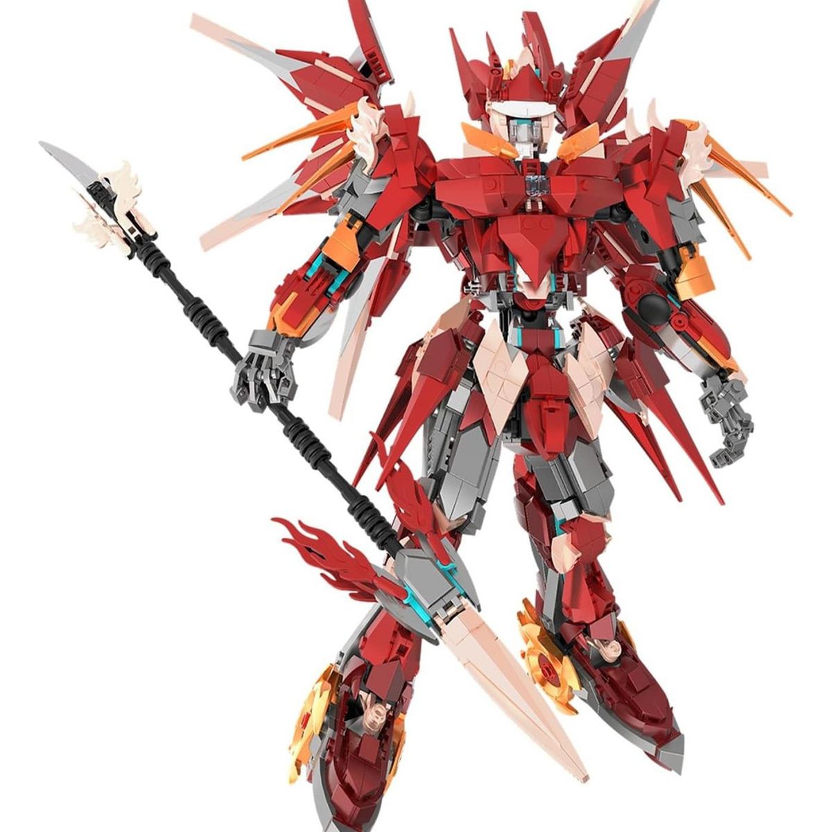 GENERICO - Robot Samurai Bloques Armables Figura de 1662 piezas