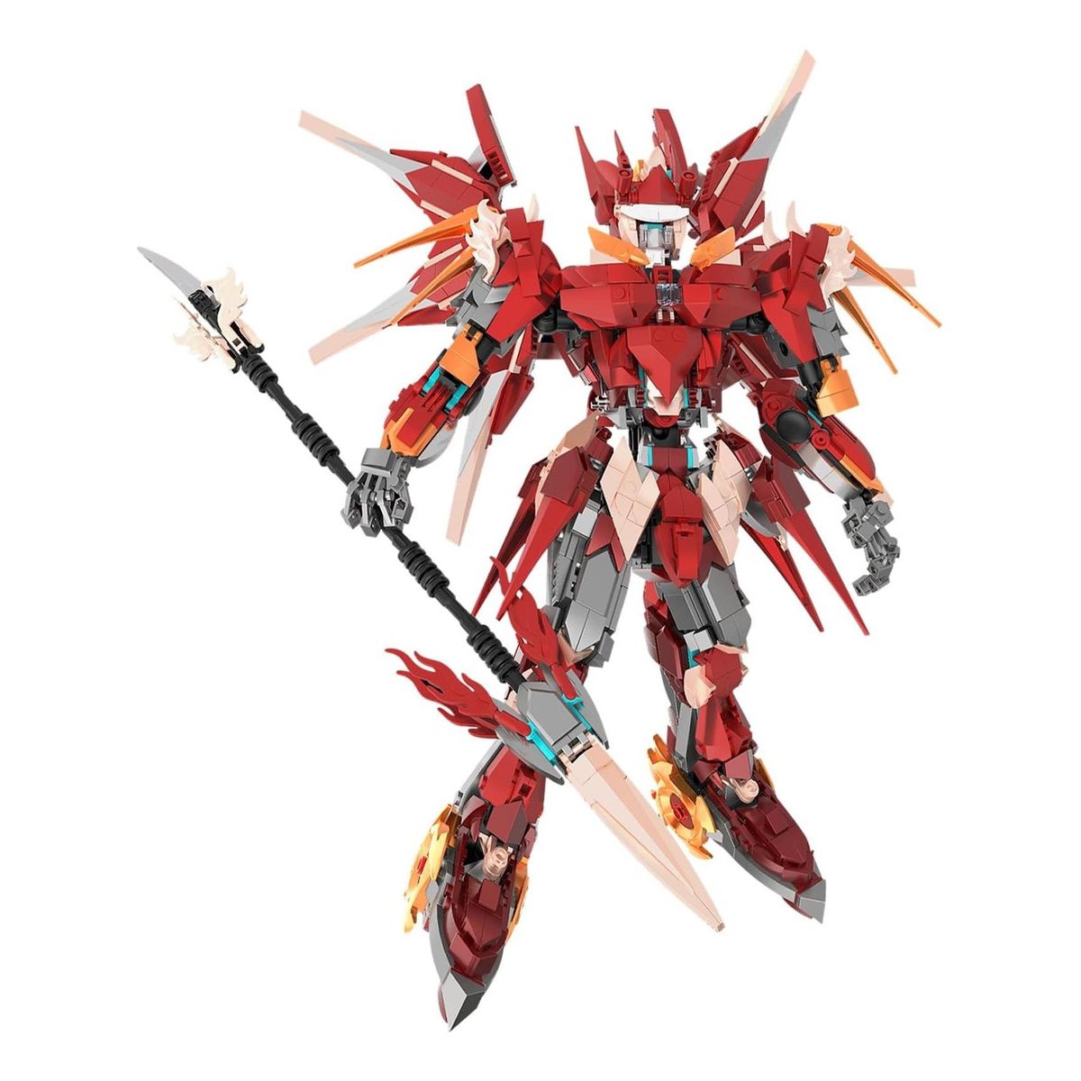 GENERICO - Robot Samurai Bloques Armables Figura de 1662 piezas