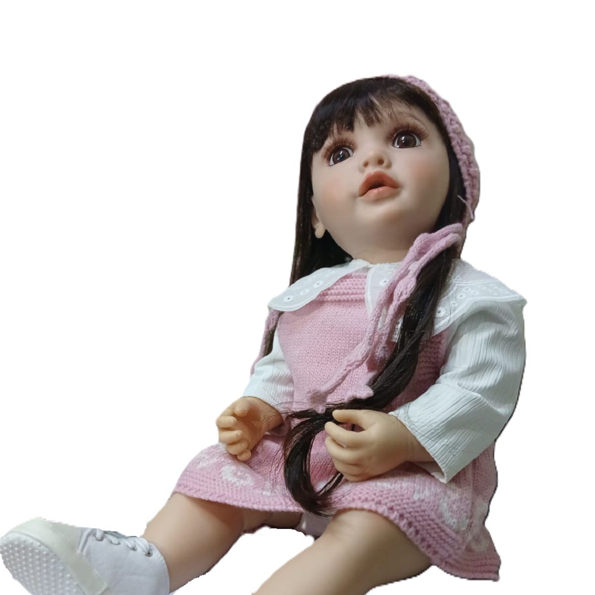 MUÑECAS REBORN - MUÑECA INTERACTIVA  REBORN CON CONTROL REMOTO,  MOVIMIENTO DE ROSTRO Y BRAZOS.