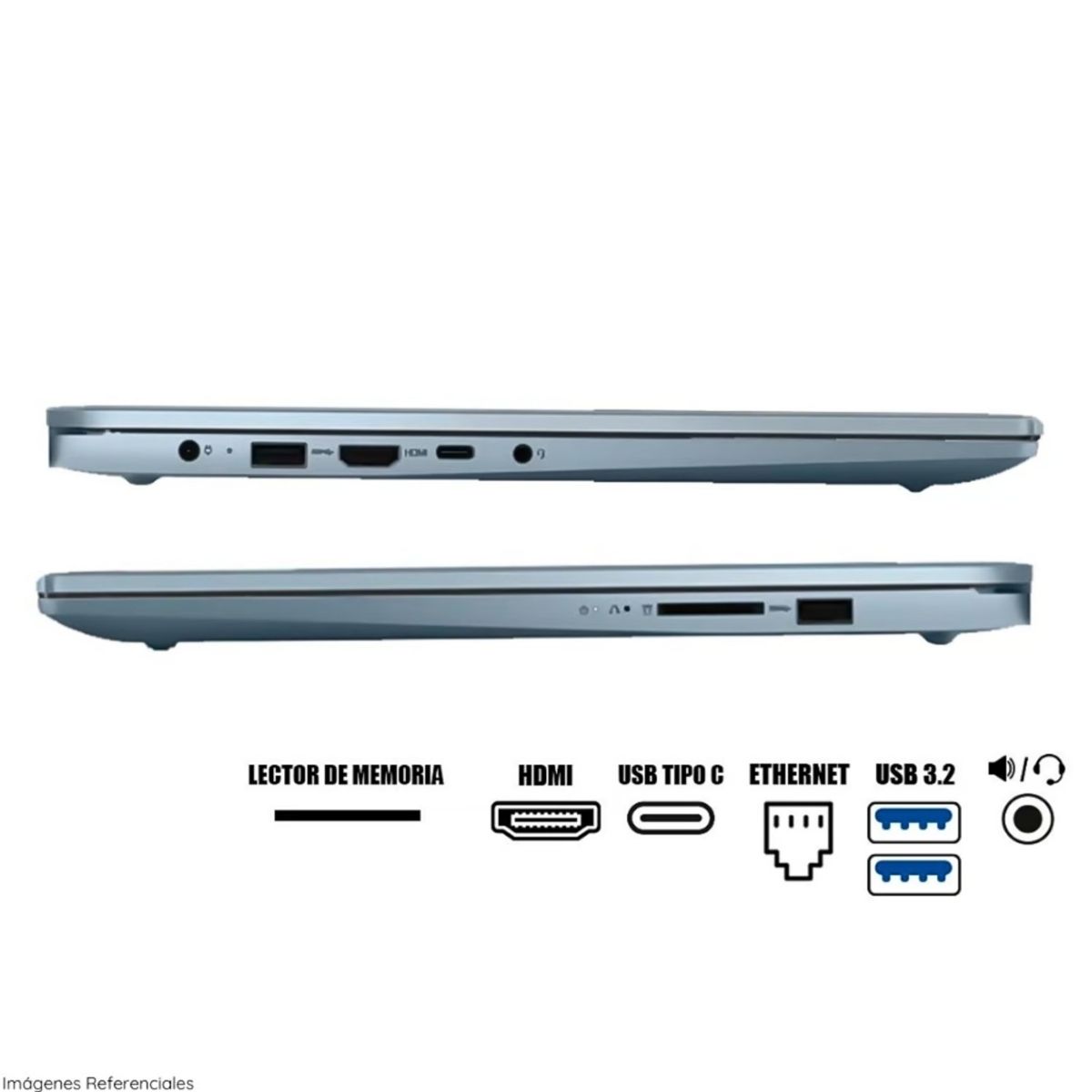 LENOVO - Laptop Lenovo IdeaPad Slim 3 15IAN8 Intel Core i3-N305 8GB RAM 512GB SSD 15.6 FHD - 82XB003MLM