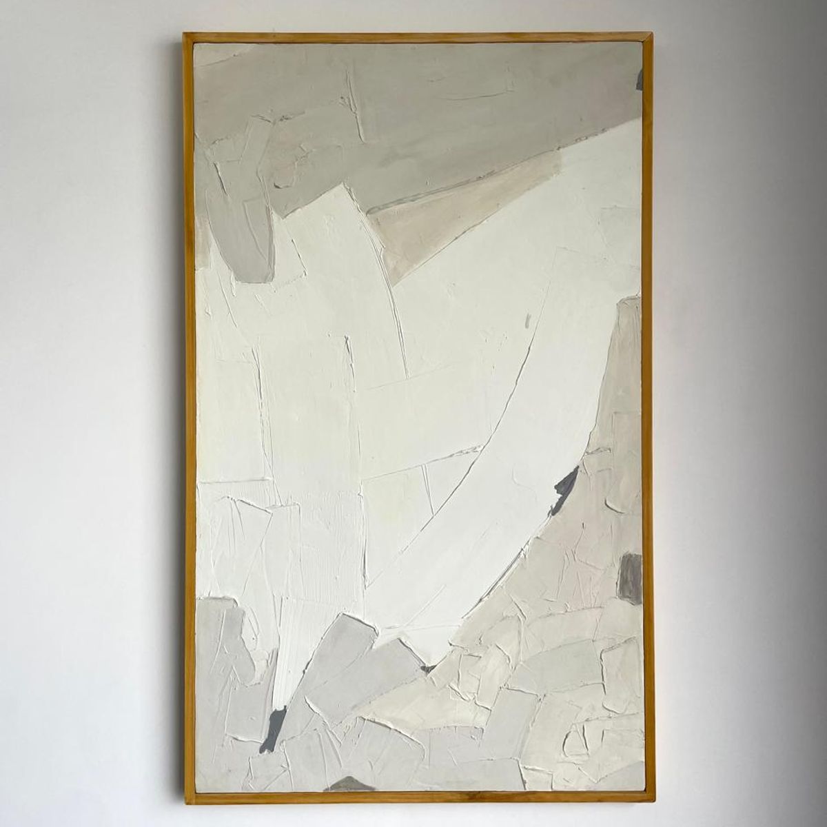 GENERICO - Cuadro Abstracto hecho a mano 103x63cm