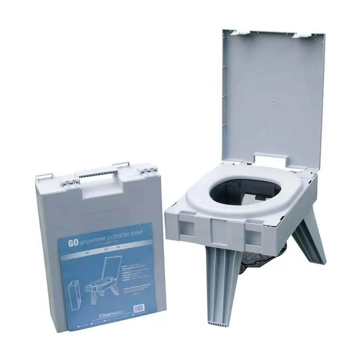 Cleanwaste baño portátil plegable, marca GENERICO - Foto 2