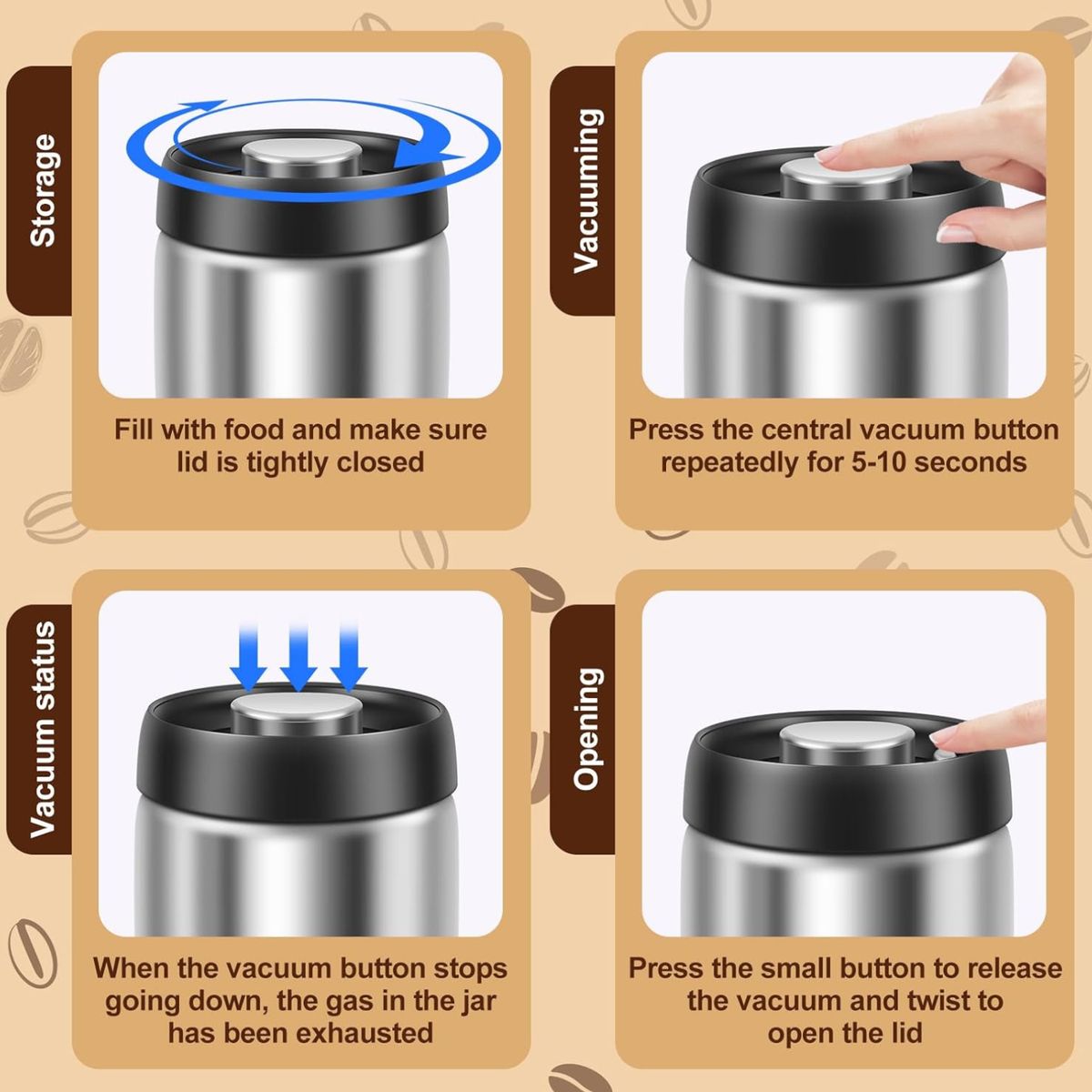 GENERICO - CONTENEDOR AL VACIO 200GR