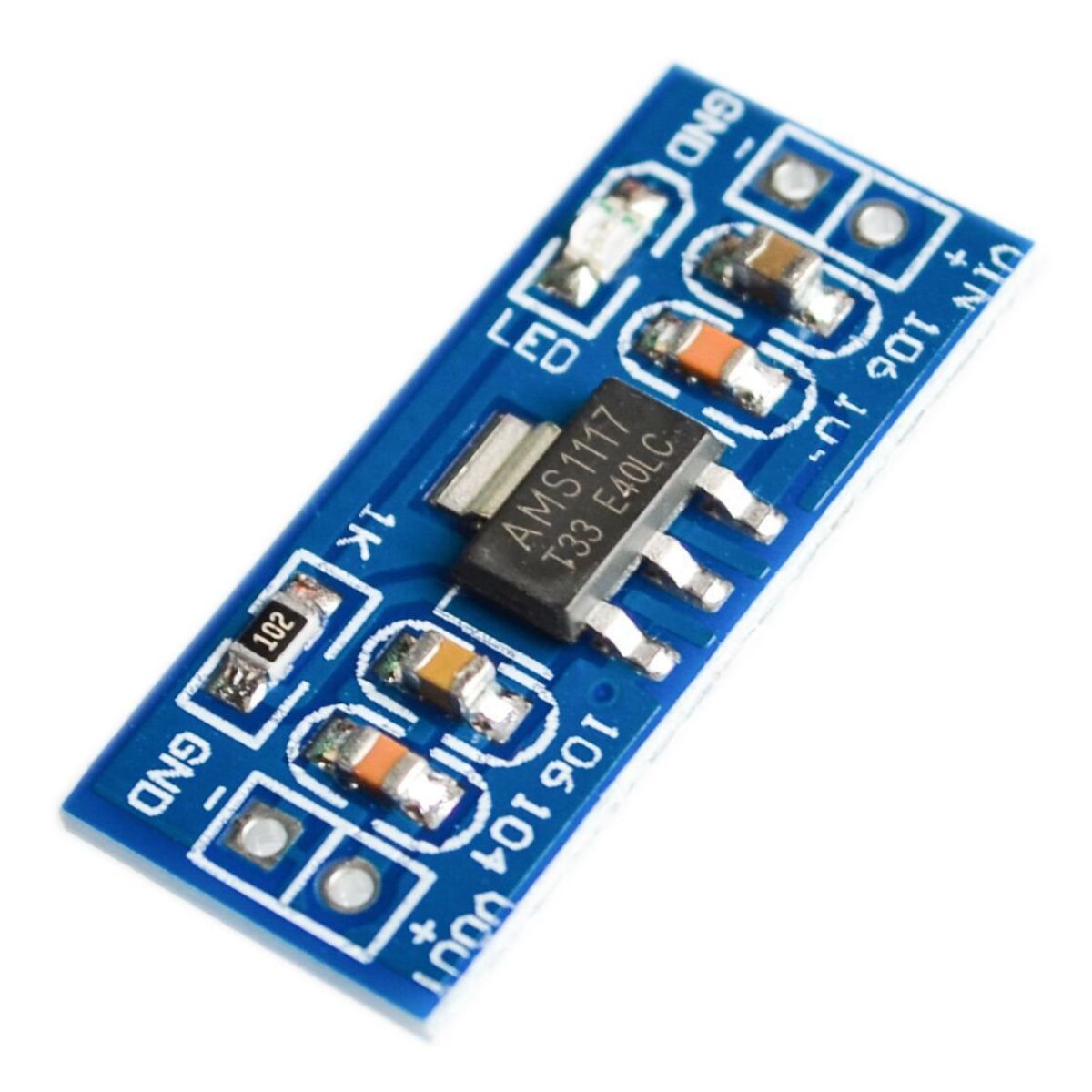 GENERICO - Módulo Regulador AMS1117 2 5V Fuente Estabilizada de Alta Precisión