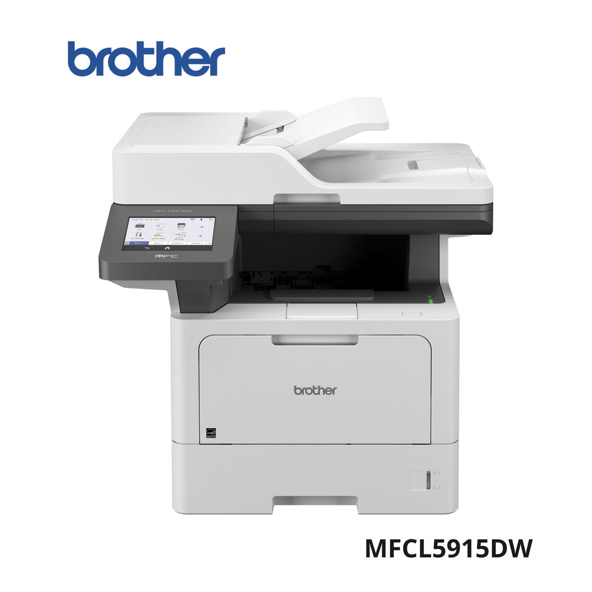 BROTHER - IMPRESORA MULTIFUNCIONAL LÁSER MONOCROMÁTICO EMPRESARIAL MFC-L5915DW  52PPM