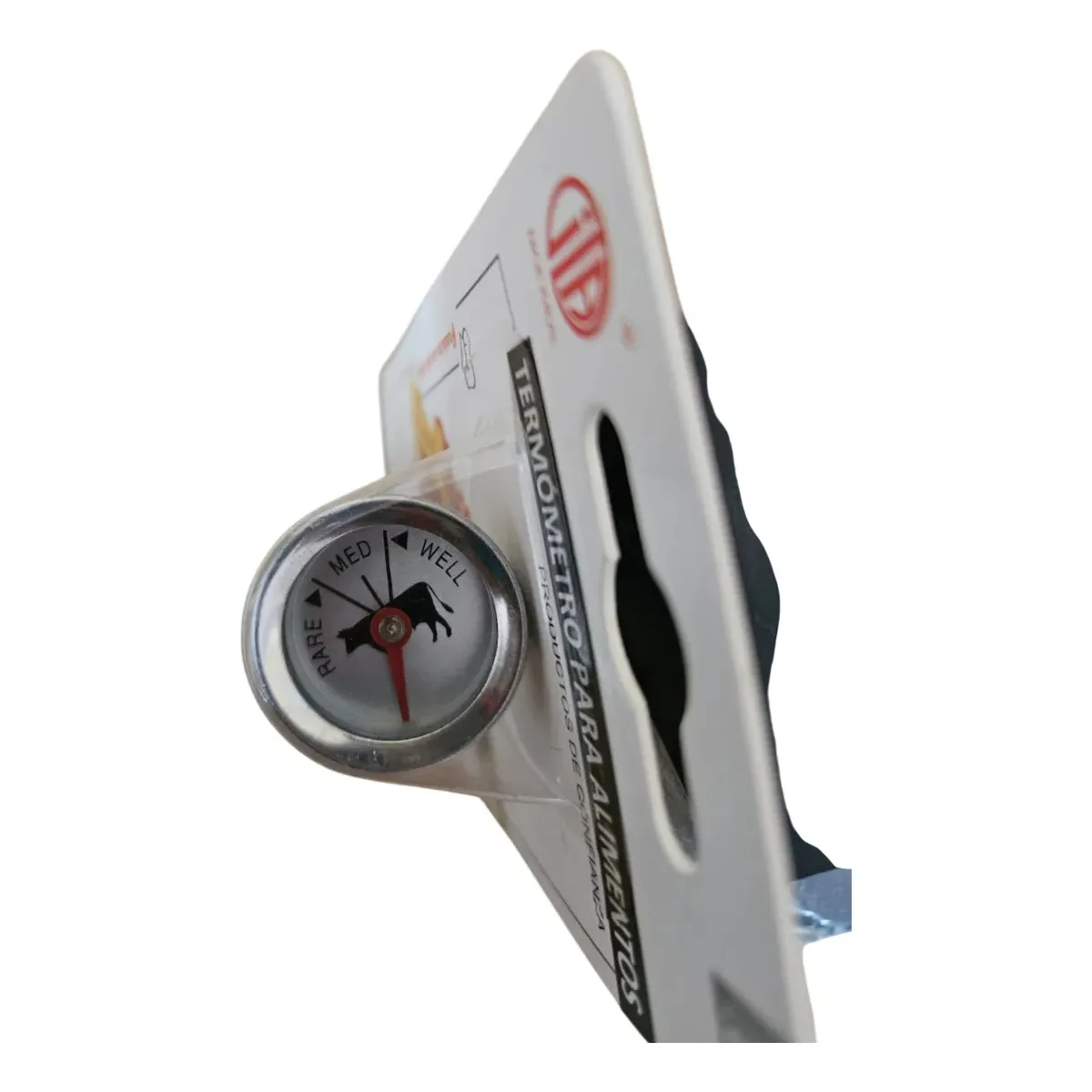 GENERICO - TERMÓMETRO PARA HORNEAR DE CARNE DE VACUNO DE ACERO INOXIDABLE