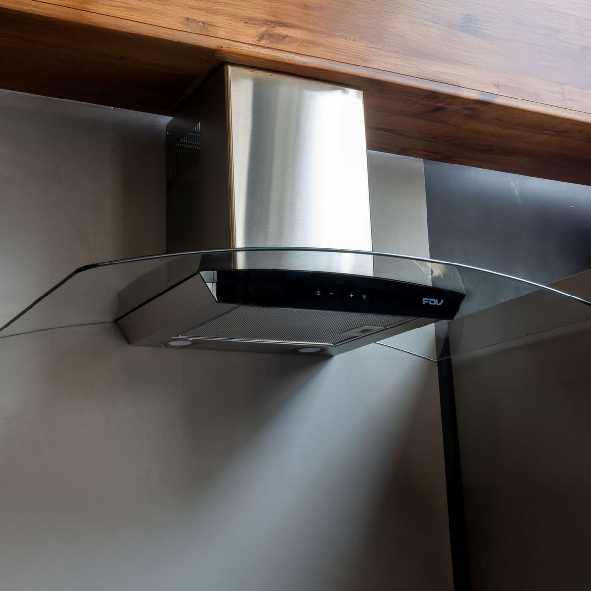 FDV - COMBO FDV CAMPANA CRYSTAL 90 + ENCIMERA CHEF GLASS 90 GLP + HORNO ELITE 70 E