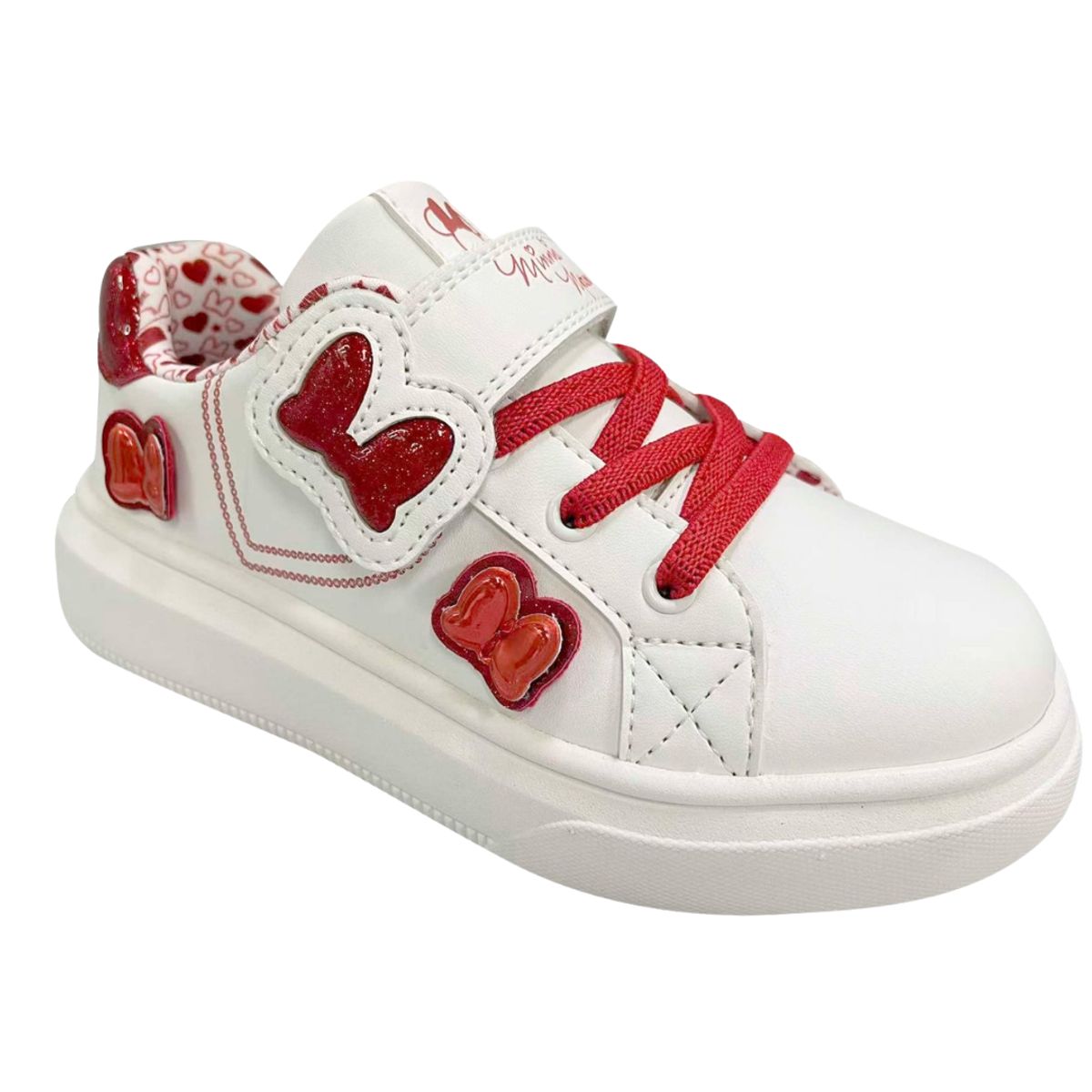 MINNIE - Zapatillas Niña Casual Minnie Mouse Rojo