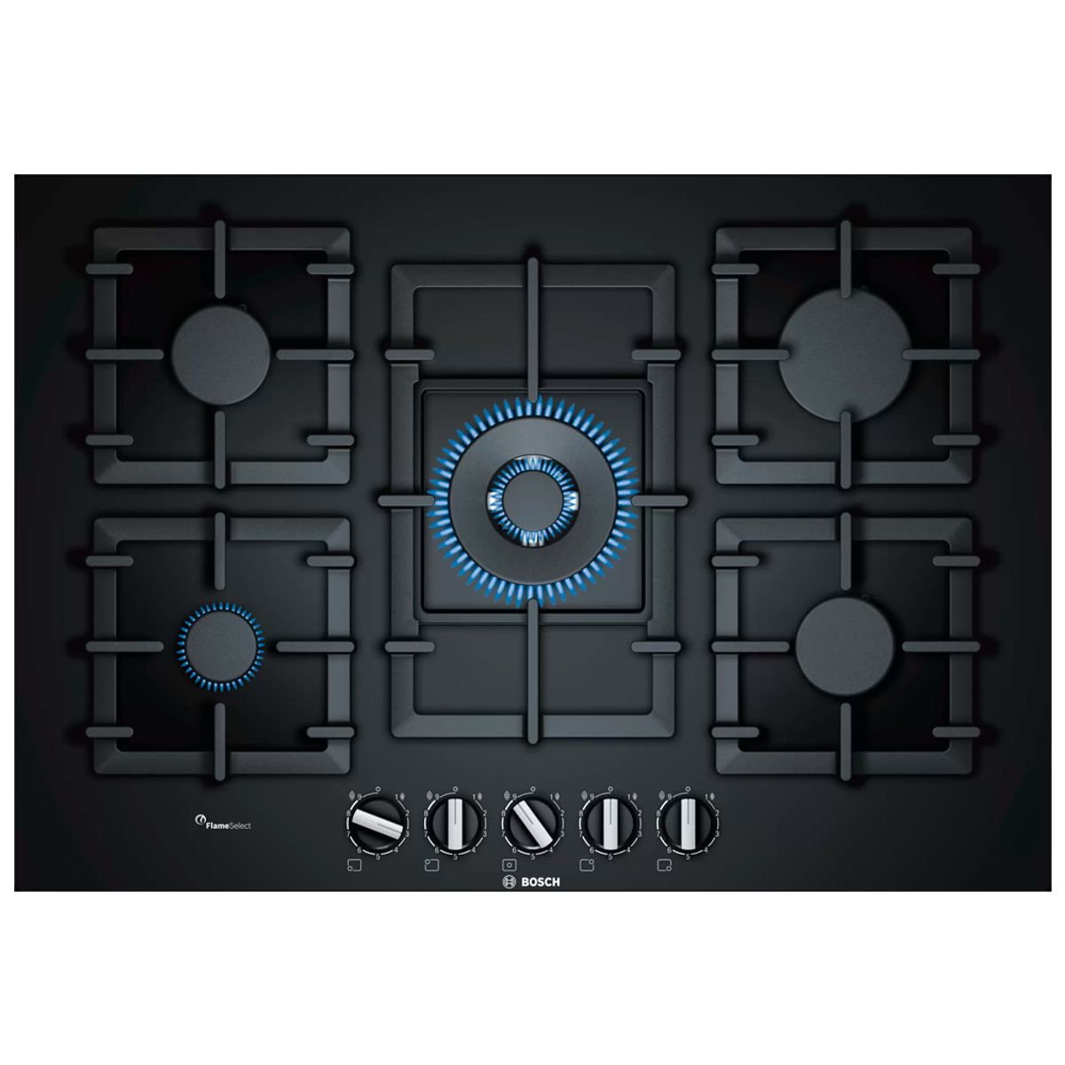 BOSCH - Cocina GN Empotrable Bosch PPQ7A6B90 5 Hornillas