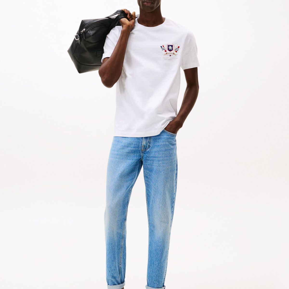 TOMMY HILFIGER - CAMISETA HILFIGER COLOUR CREST TEE