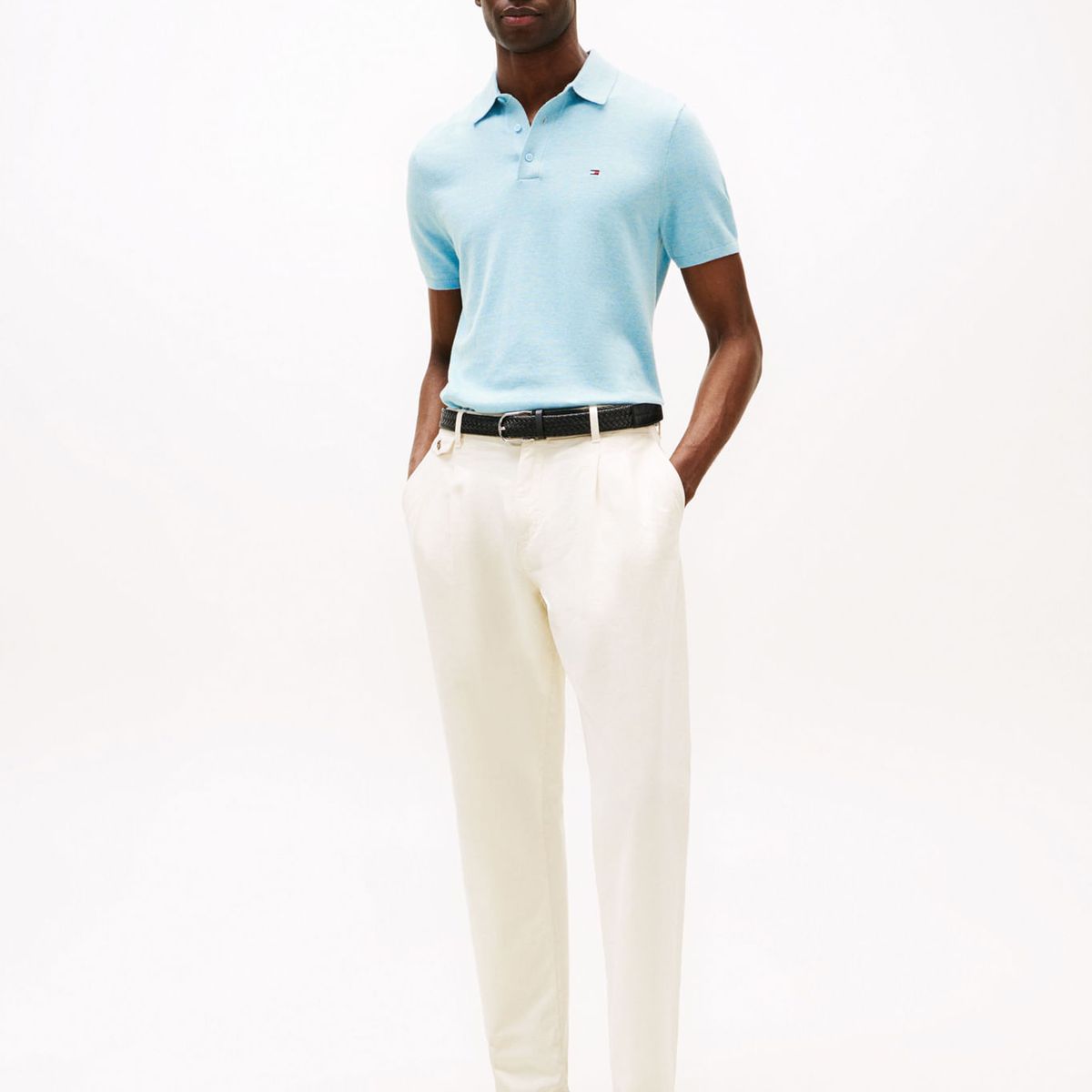 TOMMY HILFIGER - POLO ESSENTIAL COTTON KNITTED POLO TH