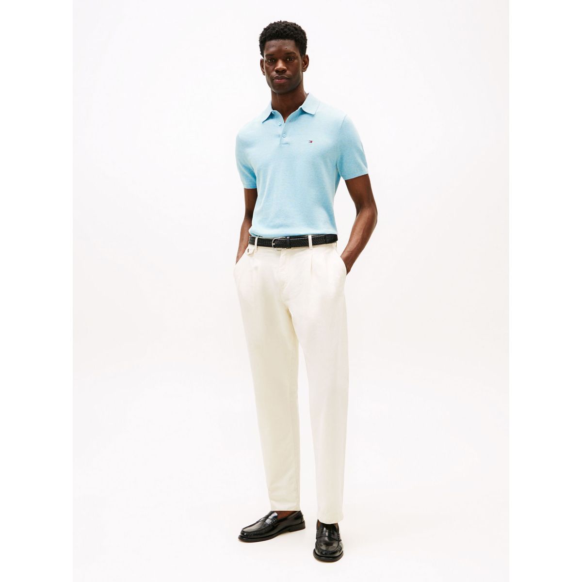 TOMMY HILFIGER - POLO ESSENTIAL COTTON KNITTED POLO TH