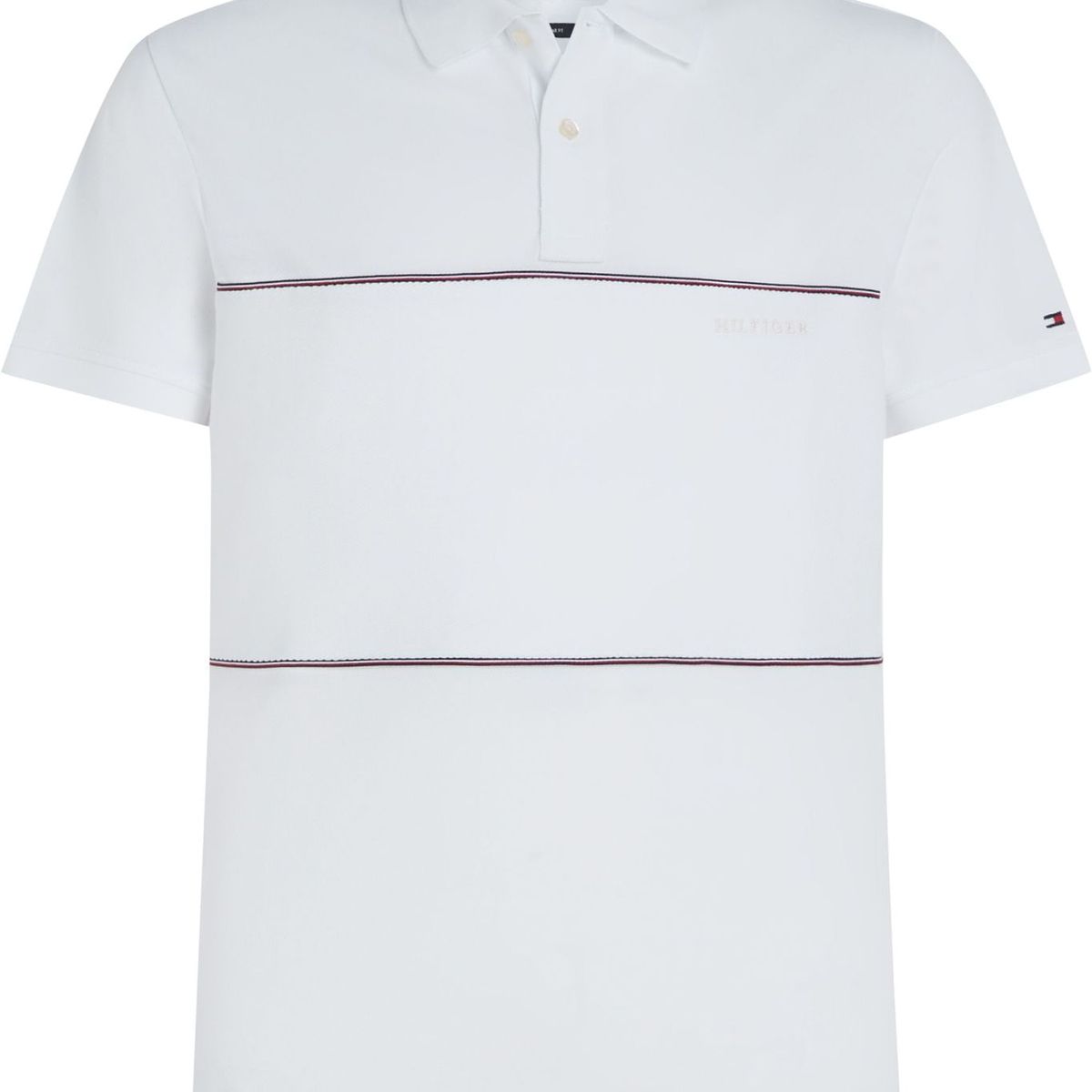 TOMMY HILFIGER - POLO GLOBAL STRIPE BLOCKING REG POL TH