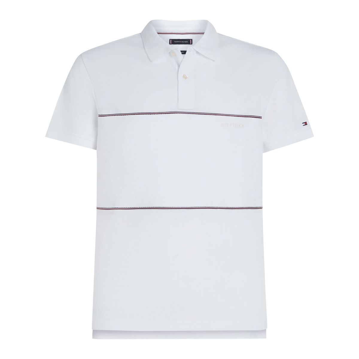 TOMMY HILFIGER - POLO GLOBAL STRIPE BLOCKING REG POL TH