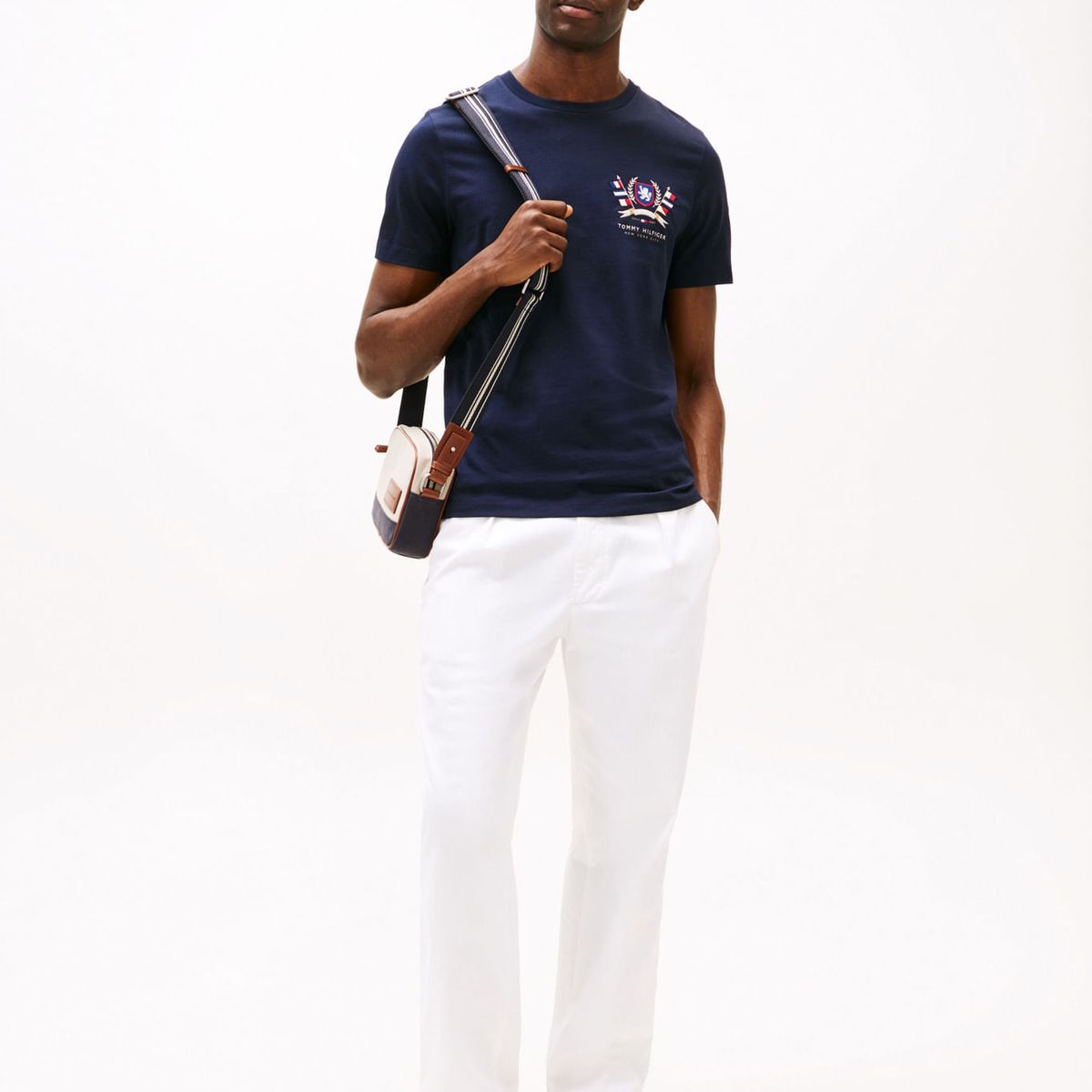 TOMMY HILFIGER - CAMISETA HILFIGER COLOUR CREST TEE